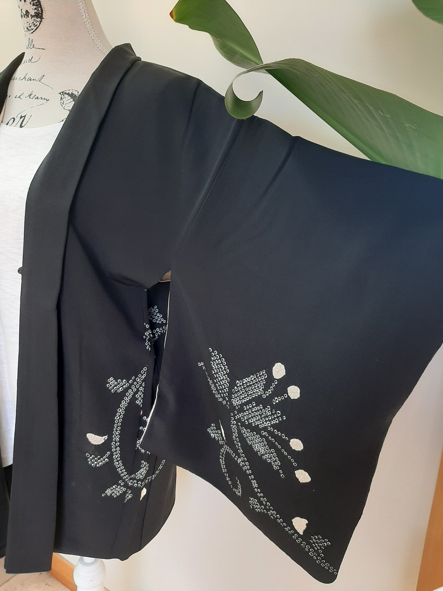 Japanese Vintage Silk Haori, Kimono jacket
