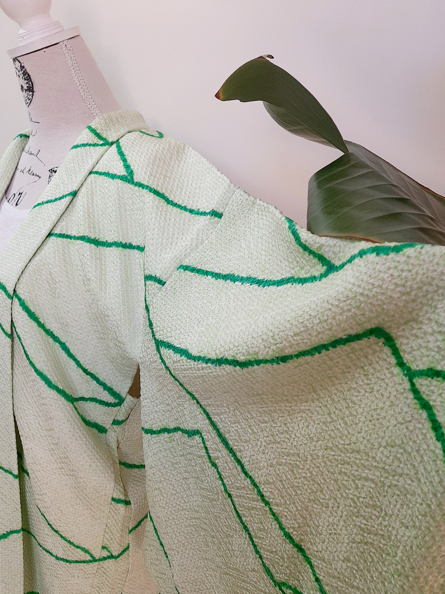 Japanese Vintage Silk Haori, Kimono jacket