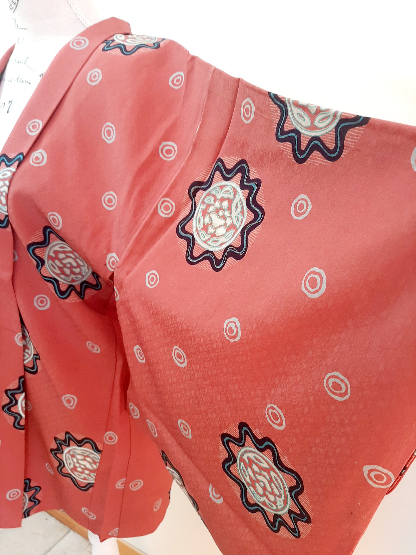 Japanese Vintage Silk Haori, Kimono jacket