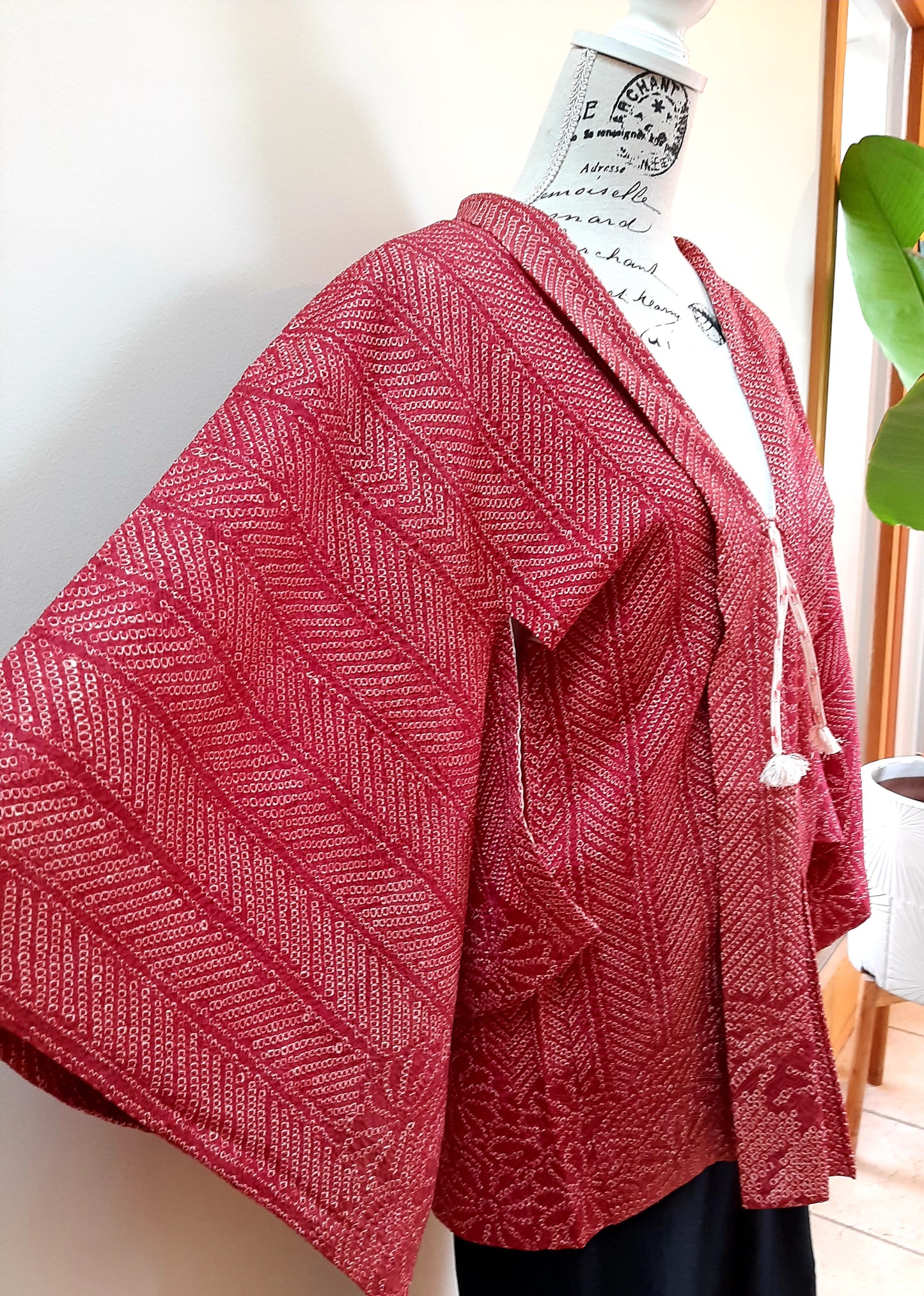 Japanese Vintage Silk Haori, Kimono jacket