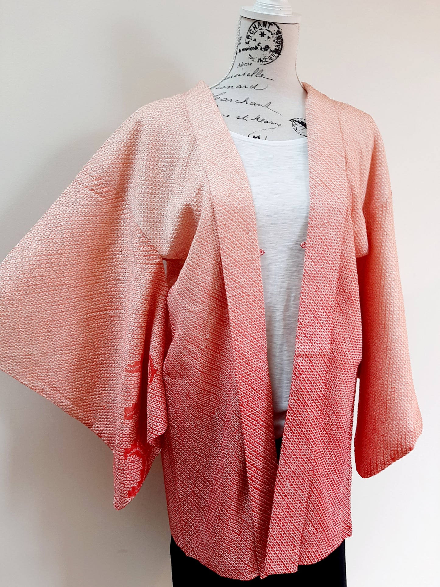 Japanese Vintage Silk Haori, Kimono jacket