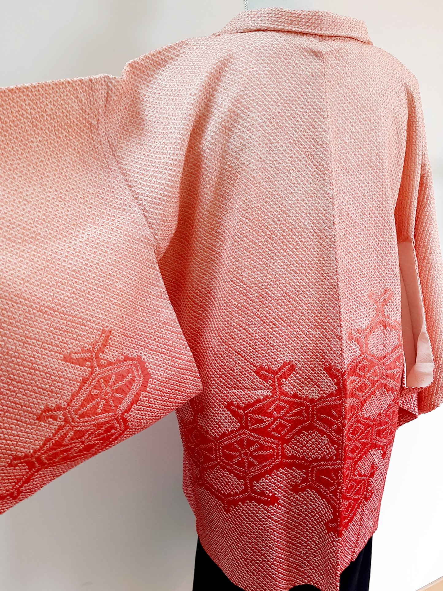 Japanese Vintage Silk Haori, Kimono jacket