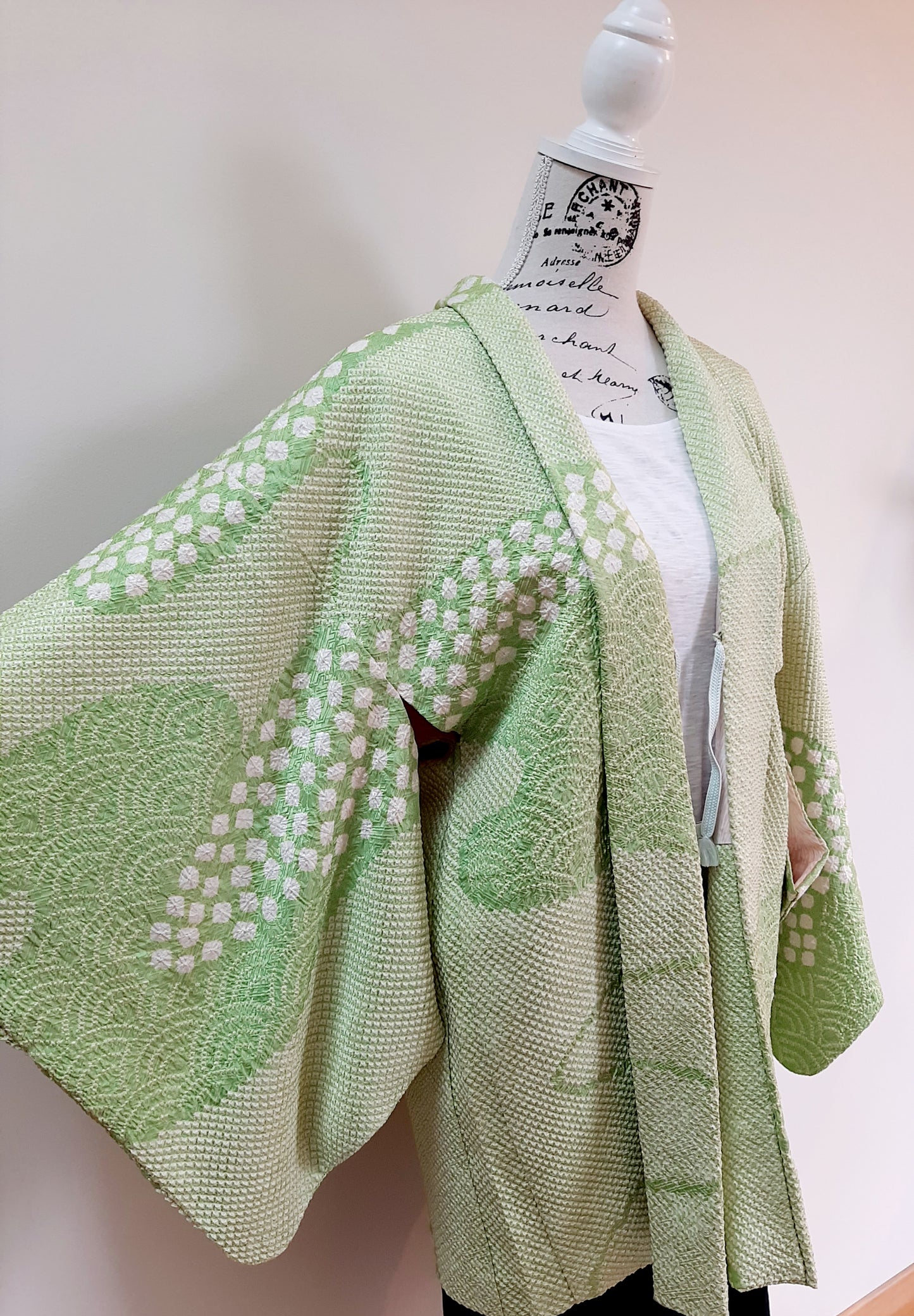Japanese Vintage Silk Haori, Kimono jacket