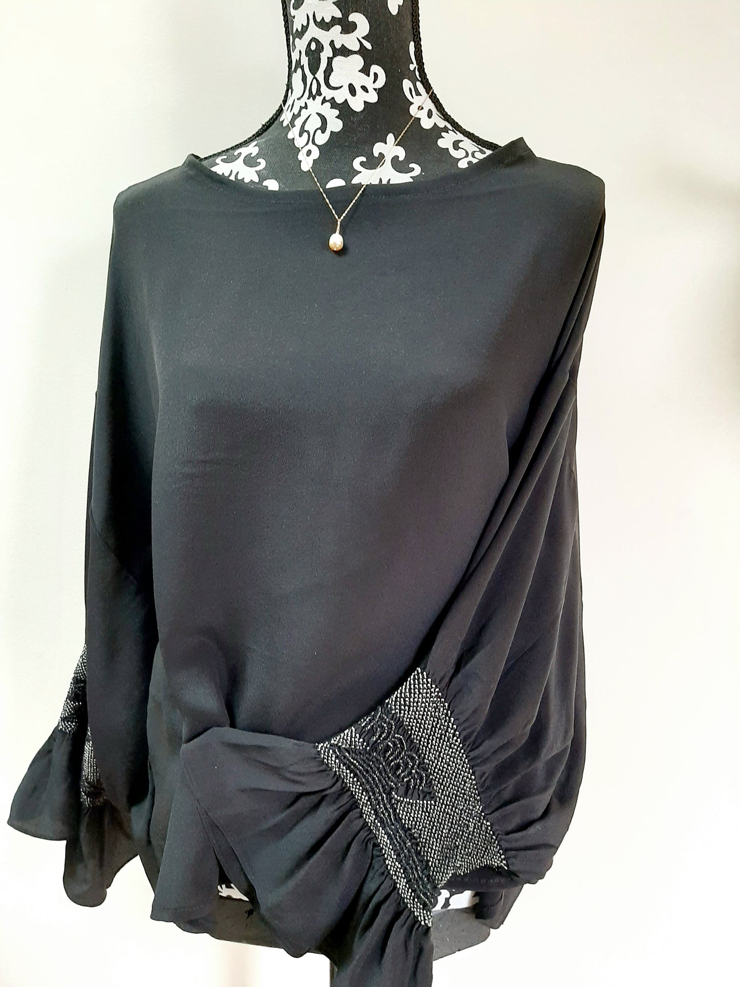 Vintage kimono Silk top
