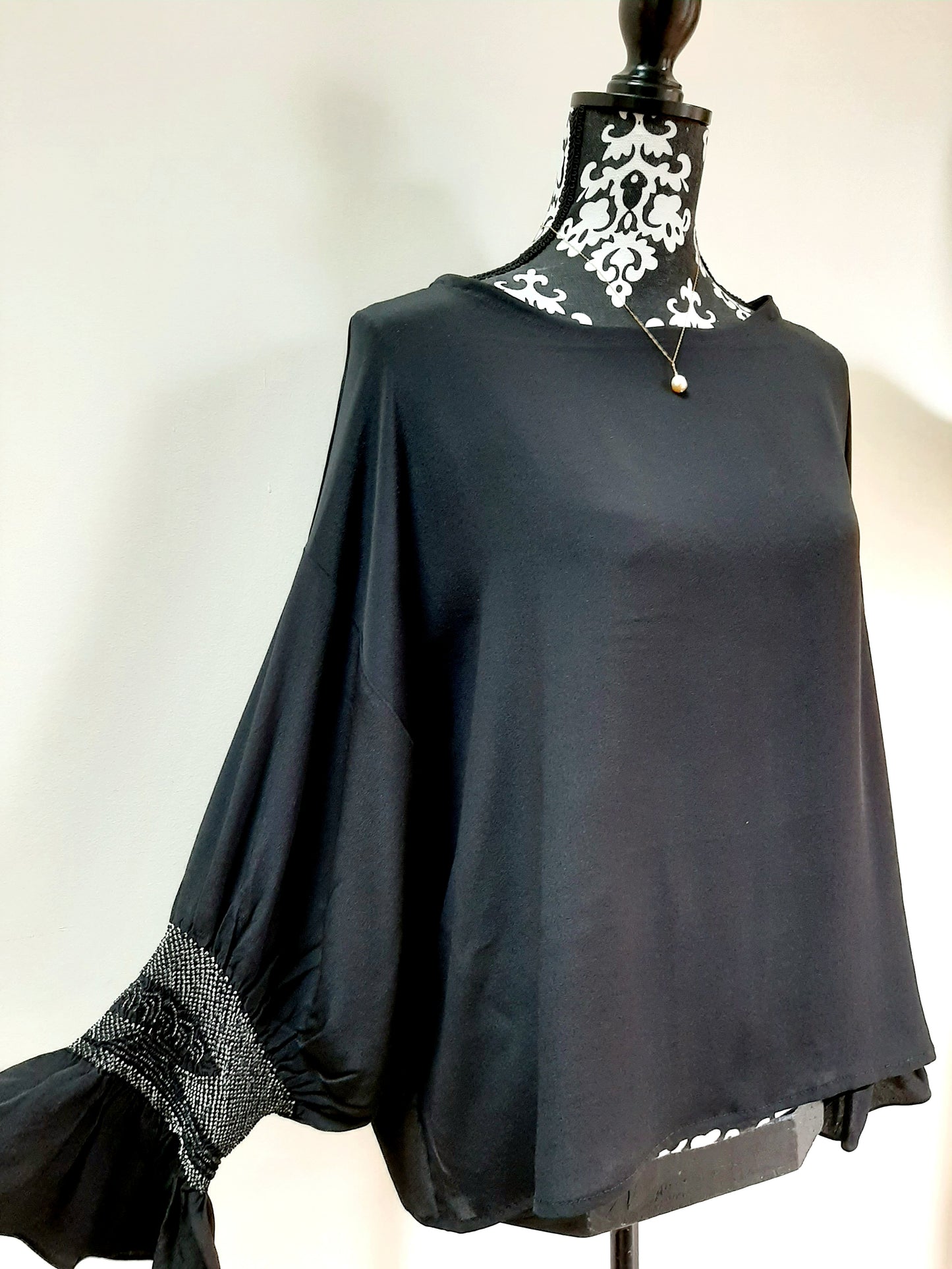 Vintage kimono Silk top
