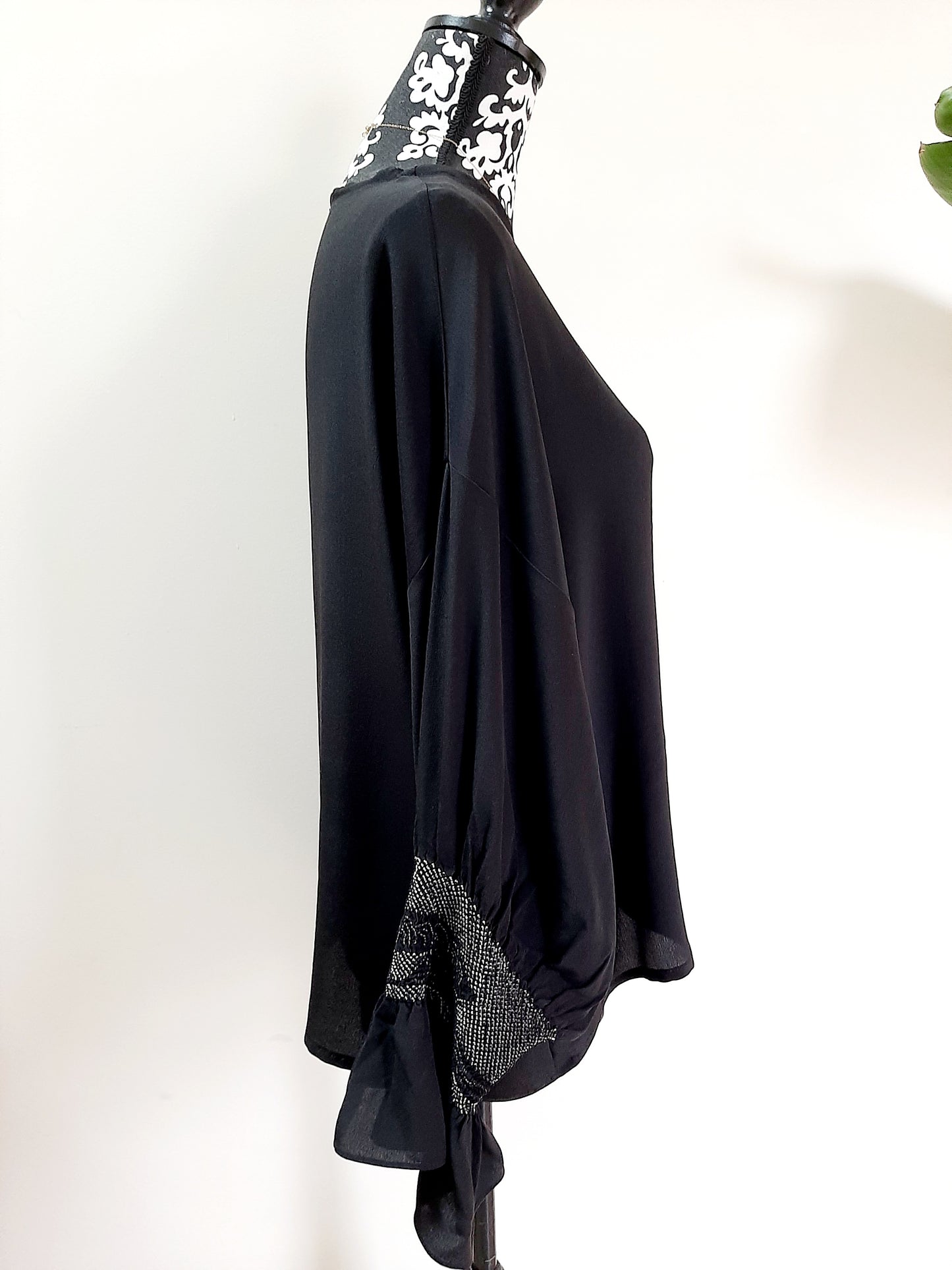 Vintage kimono Silk top