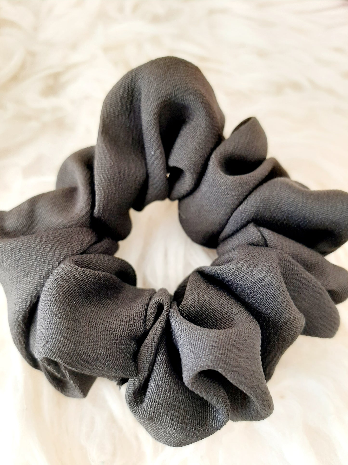 Vintage kimono silk scrunchies