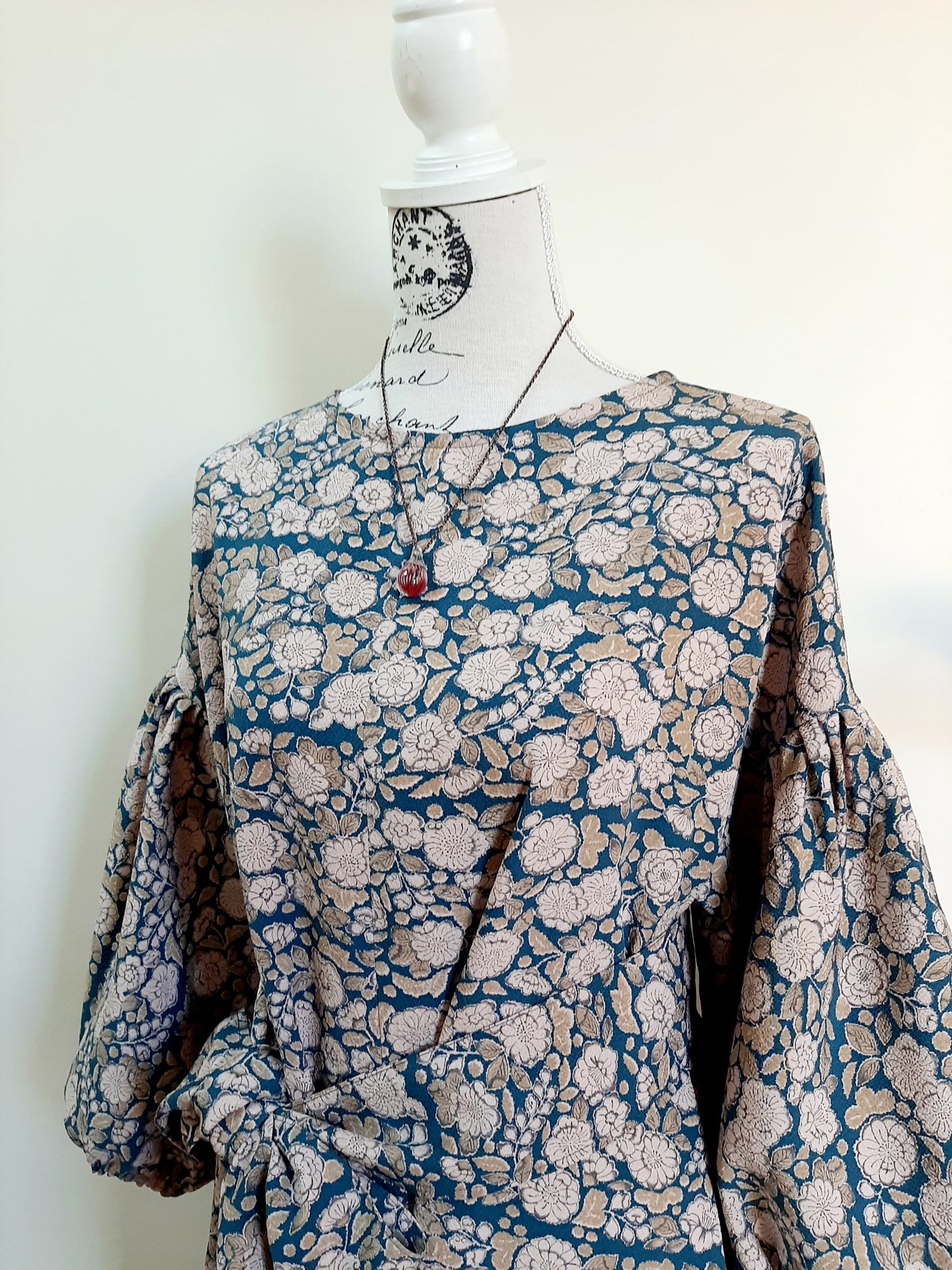 Vintage kimono silk dress