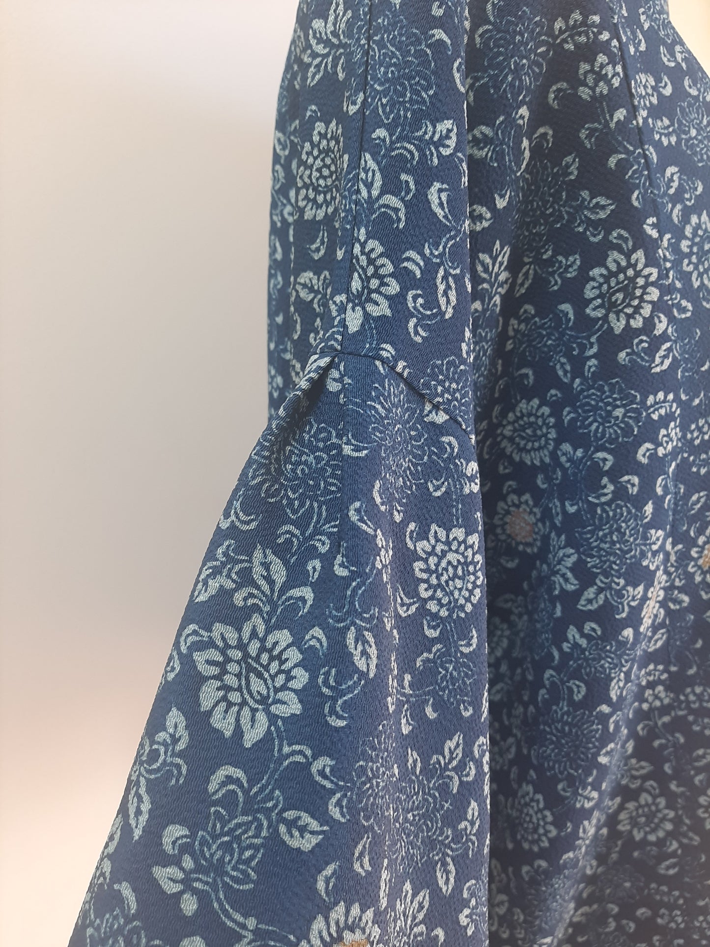 Vintage kimono silk dress