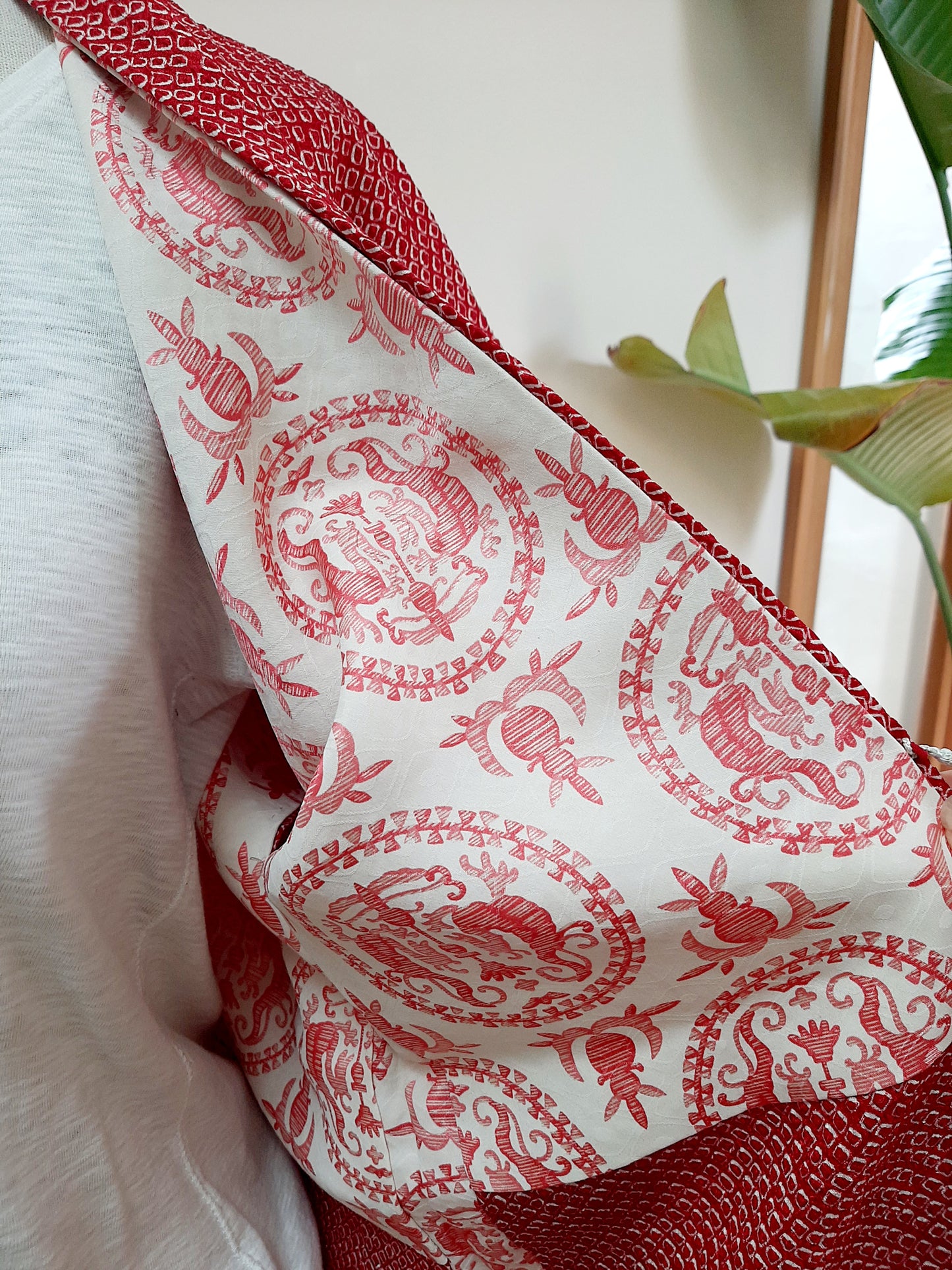 Japanese Vintage Silk Haori, Kimono jacket