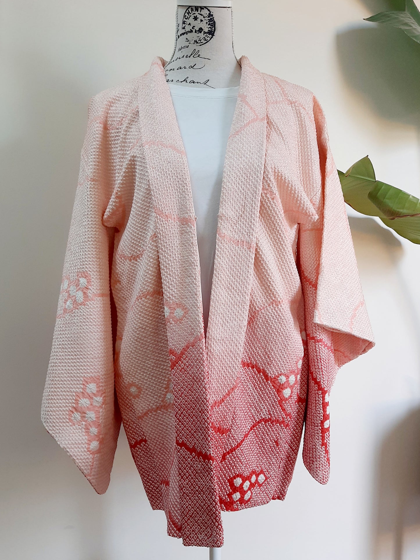 Japanese Vintage Silk Haori, Kimono jacket