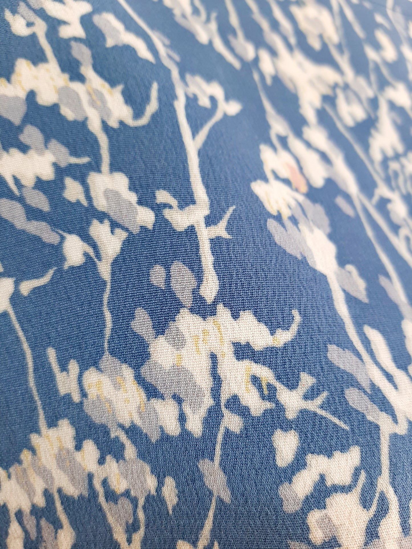 Vintage kimono silk top