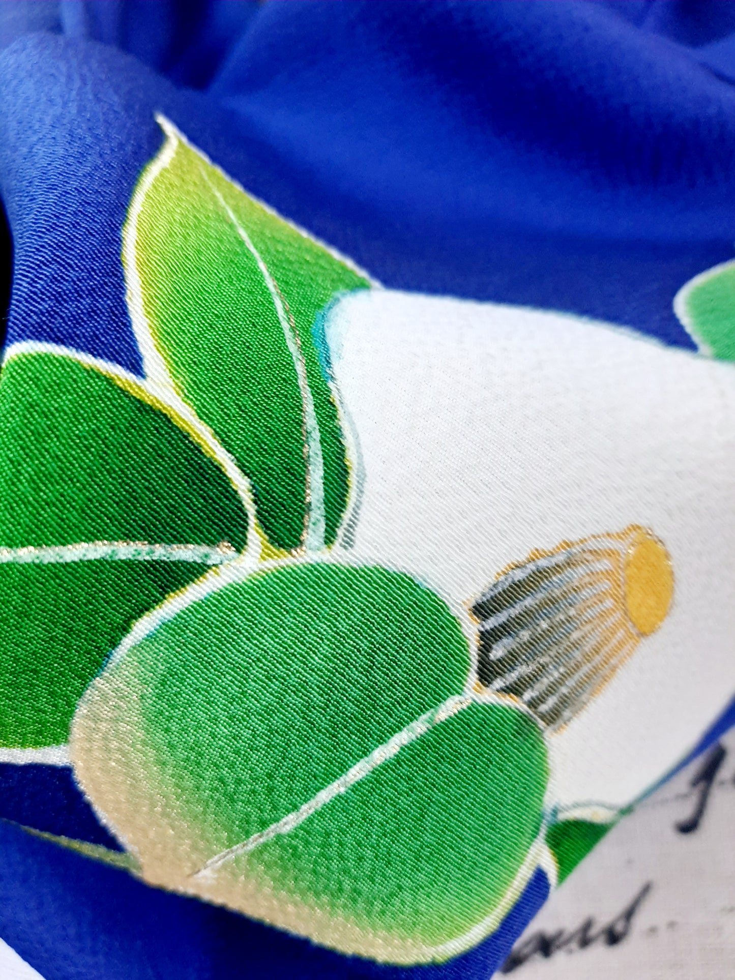 Vintage kimono silk snood