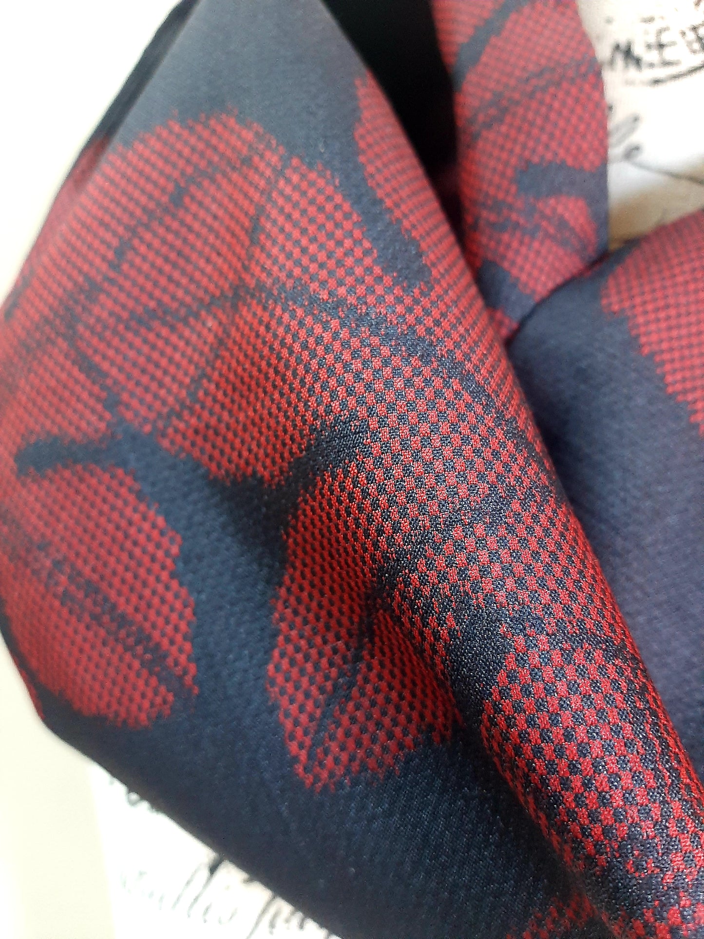 Vintage kimono silk snood