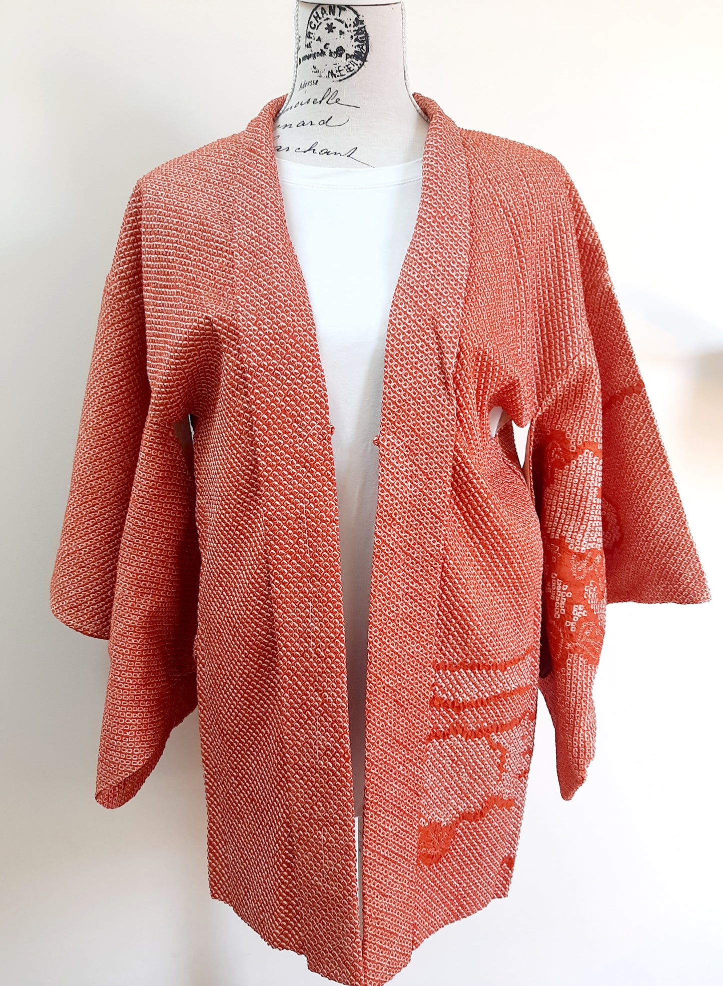Japanese Vintage Silk Haori, Kimono jacket