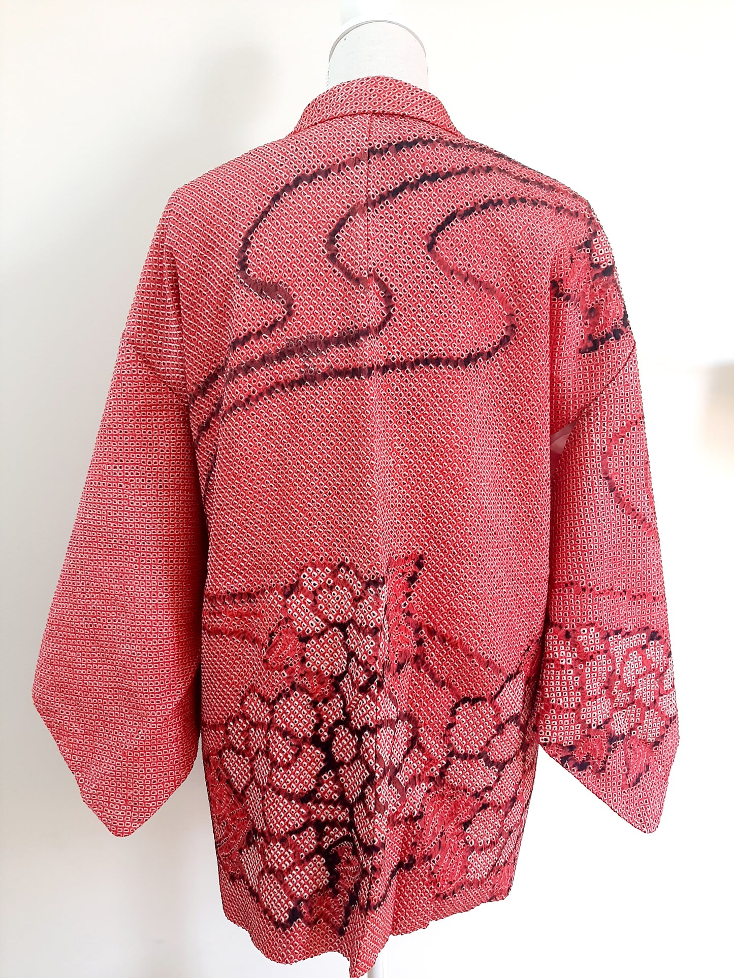 Japanese Vintage Silk Haori, Kimono jacket