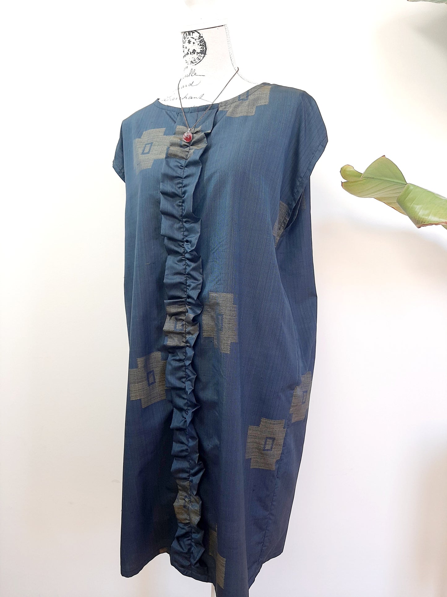 Vintage kimono silk dress