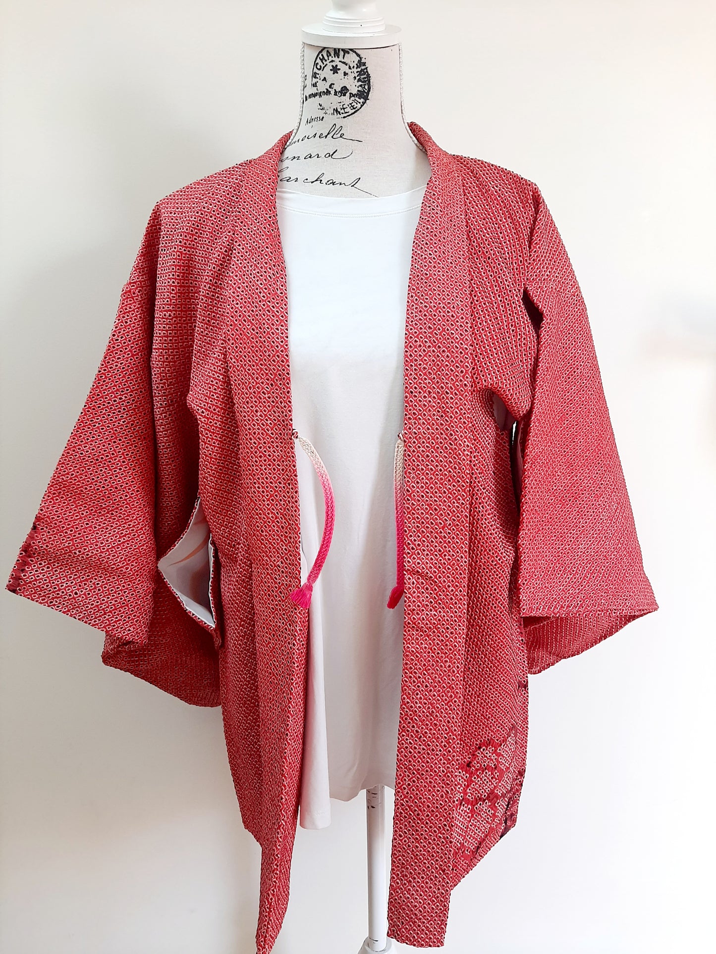 Japanese Vintage Silk Haori, Kimono jacket