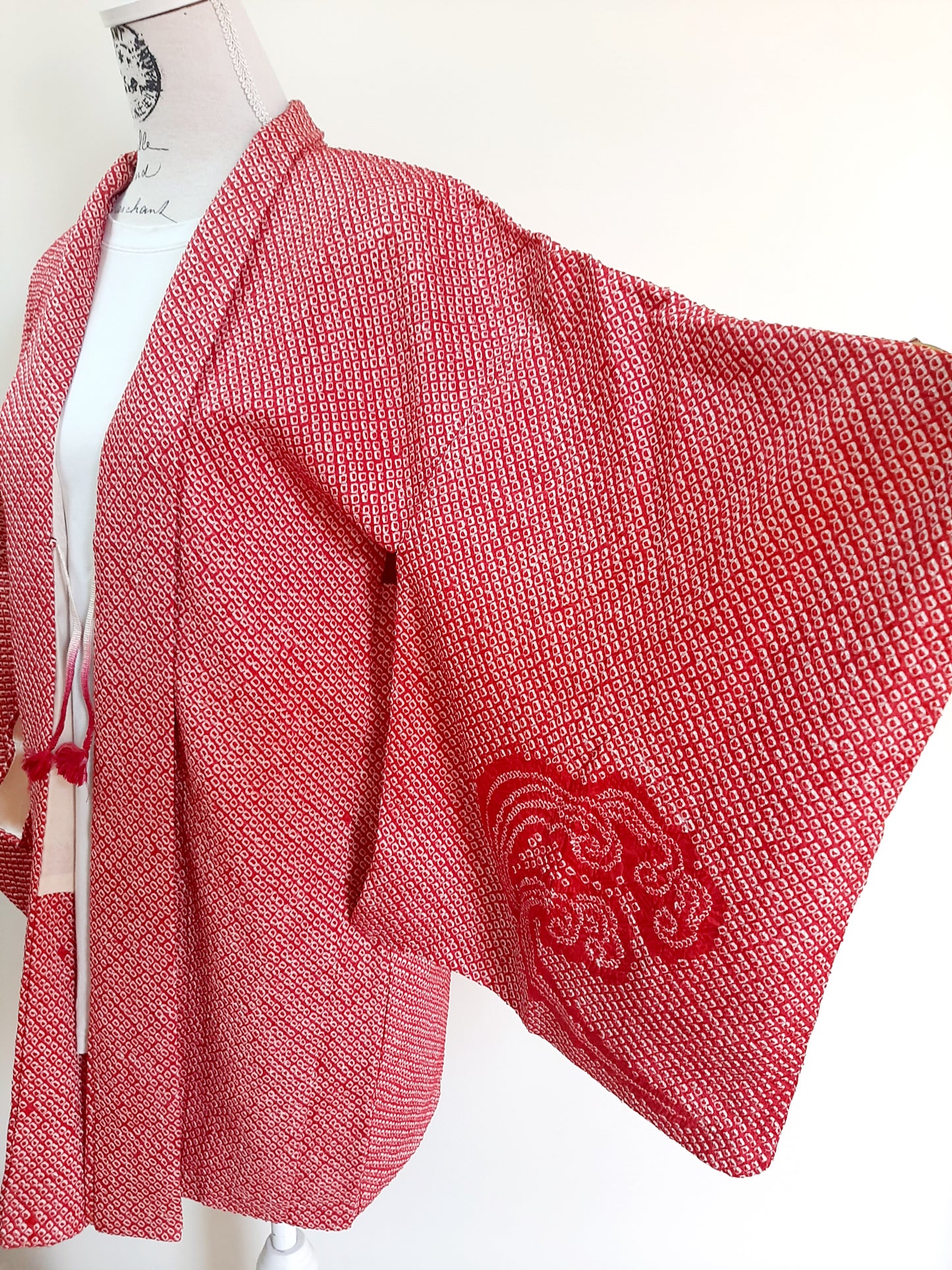 Japanese Vintage Silk Haori, Kimono jacket