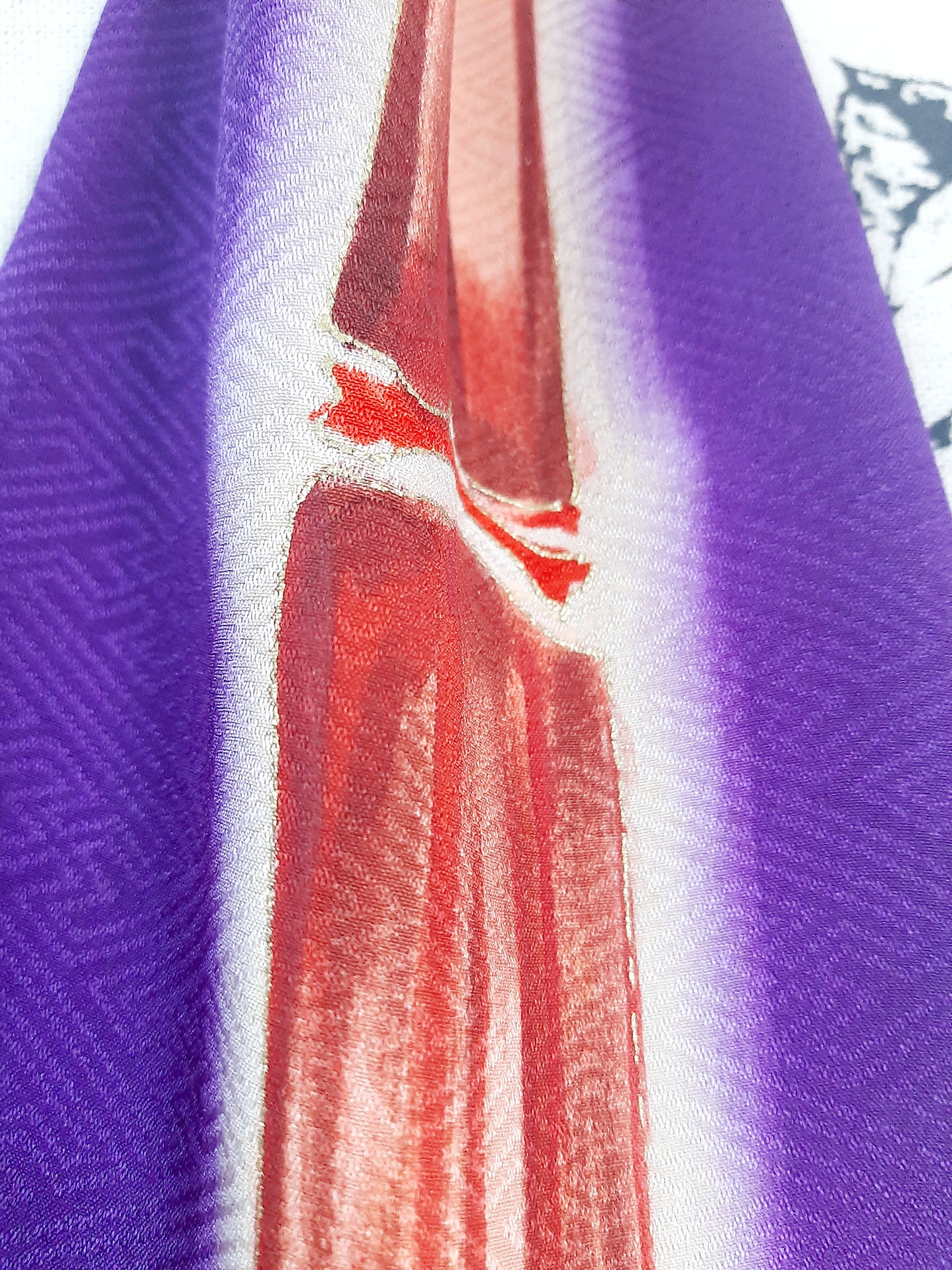 Vintage kimono silk snood