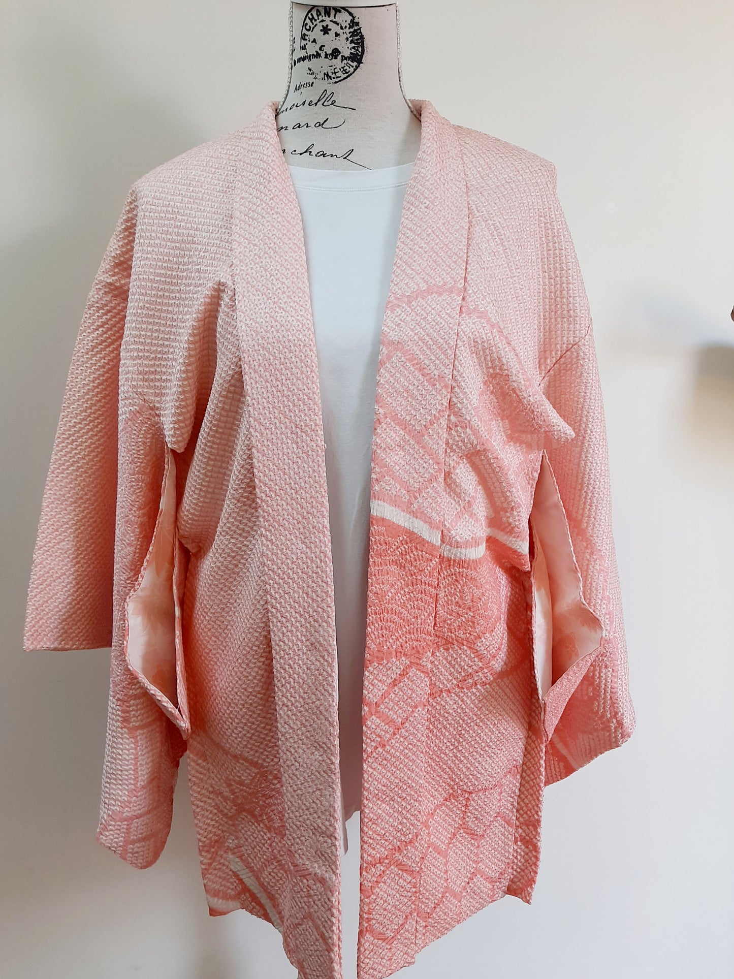 Japanese Vintage Silk Haori, Kimono jacket