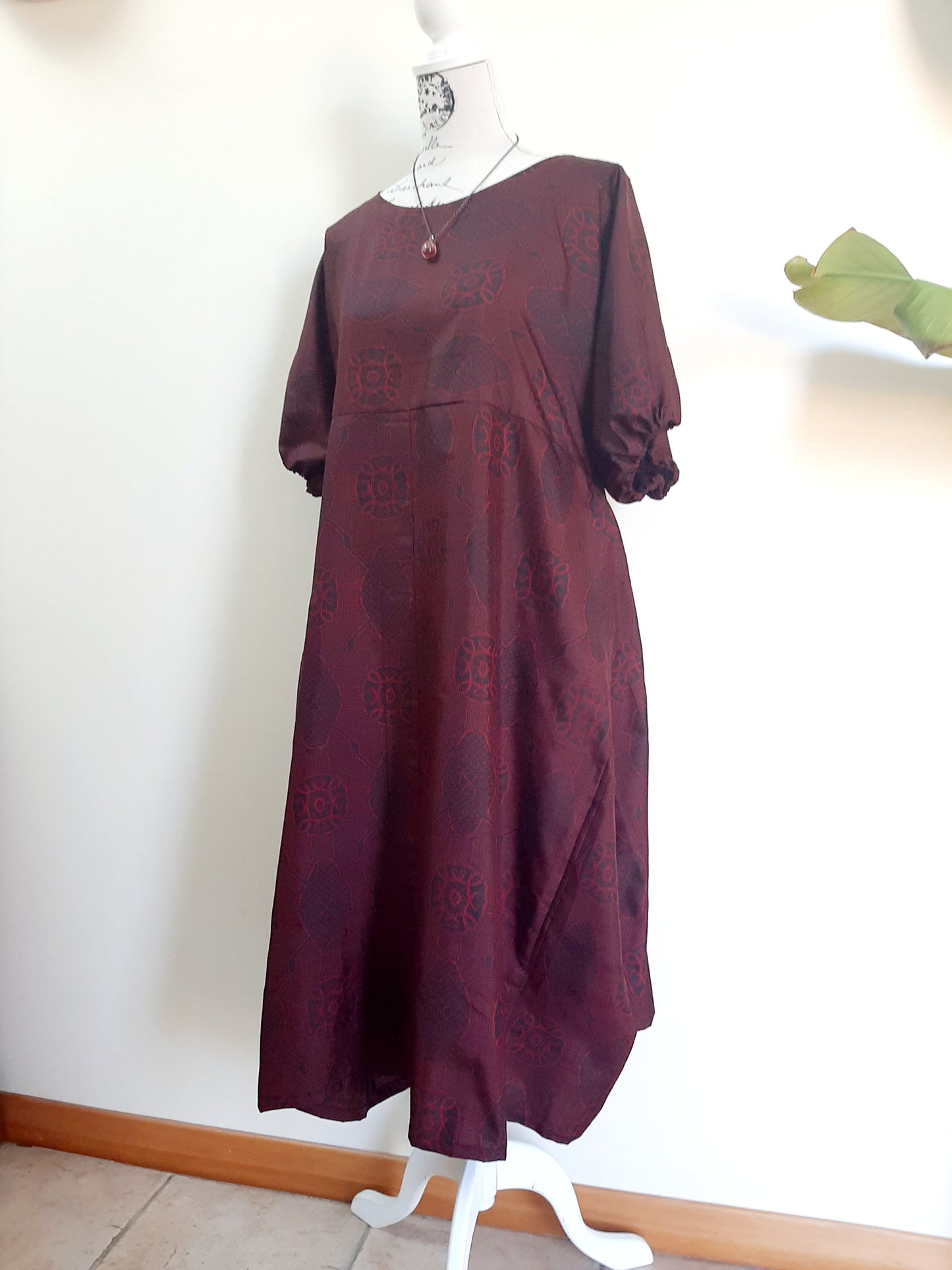 Vintage kimono silk dress