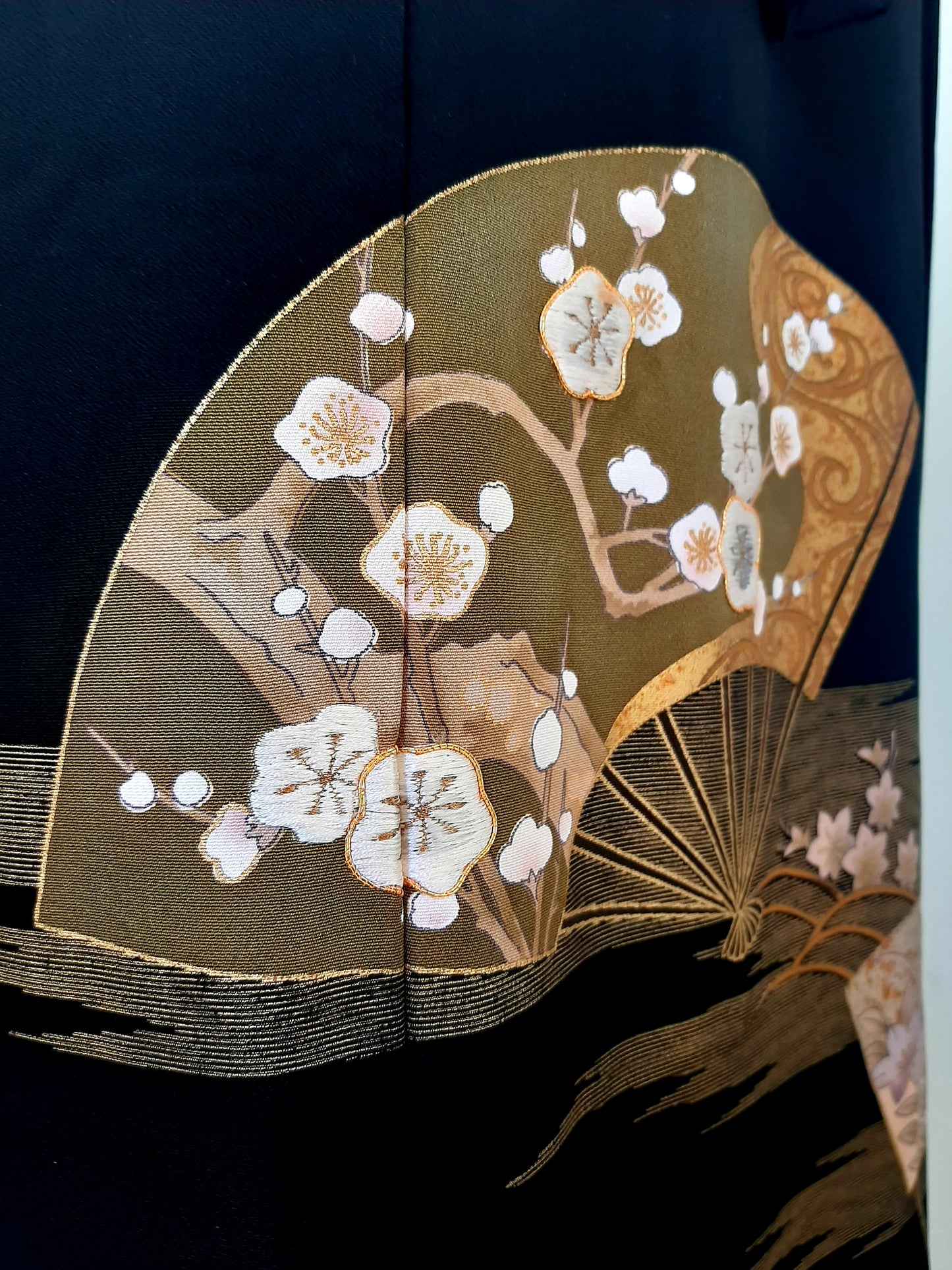 Vintage kimono silk dress