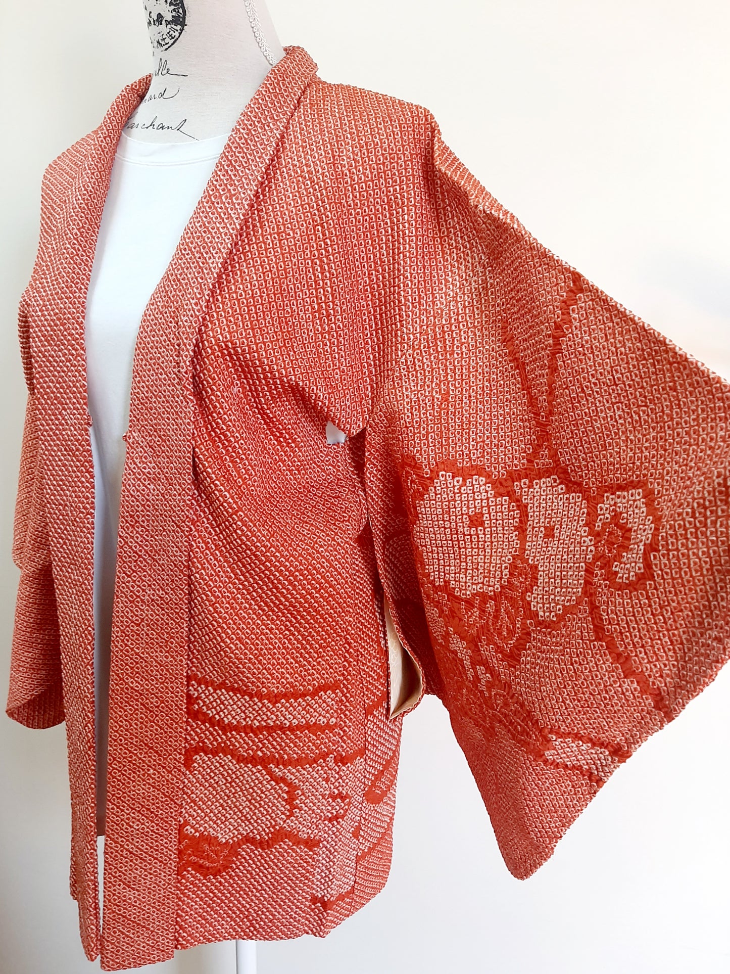 Japanese Vintage Silk Haori, Kimono jacket