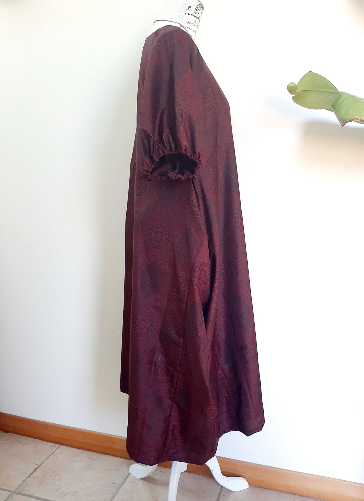 Vintage kimono silk dress
