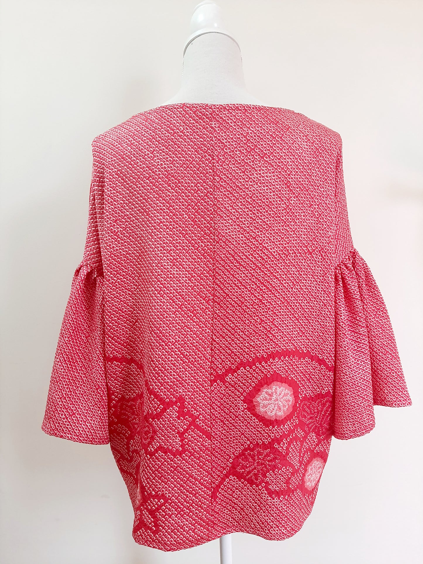 Vintage kimono Shibori silk top
