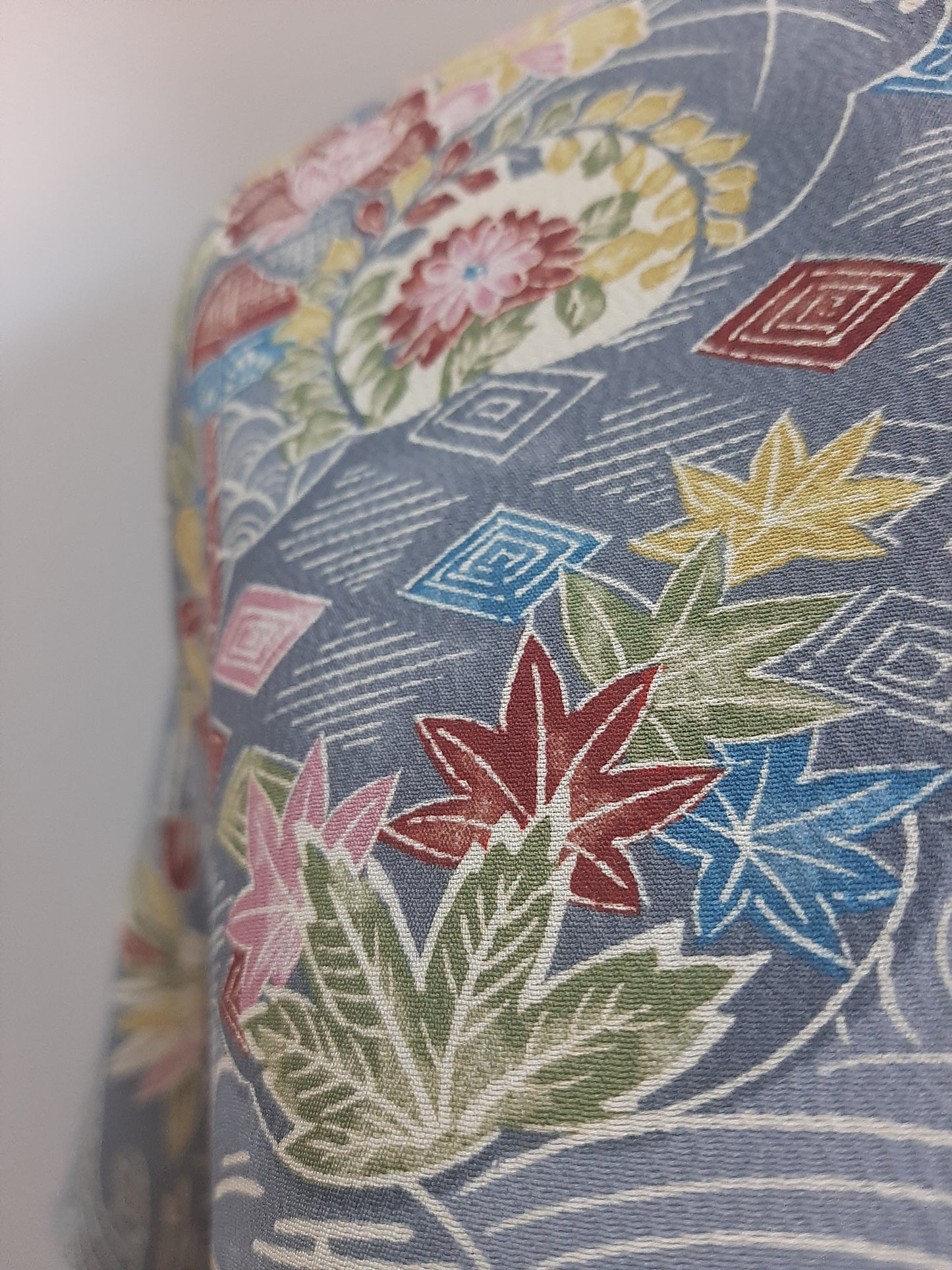 Vintage kimono silk dress