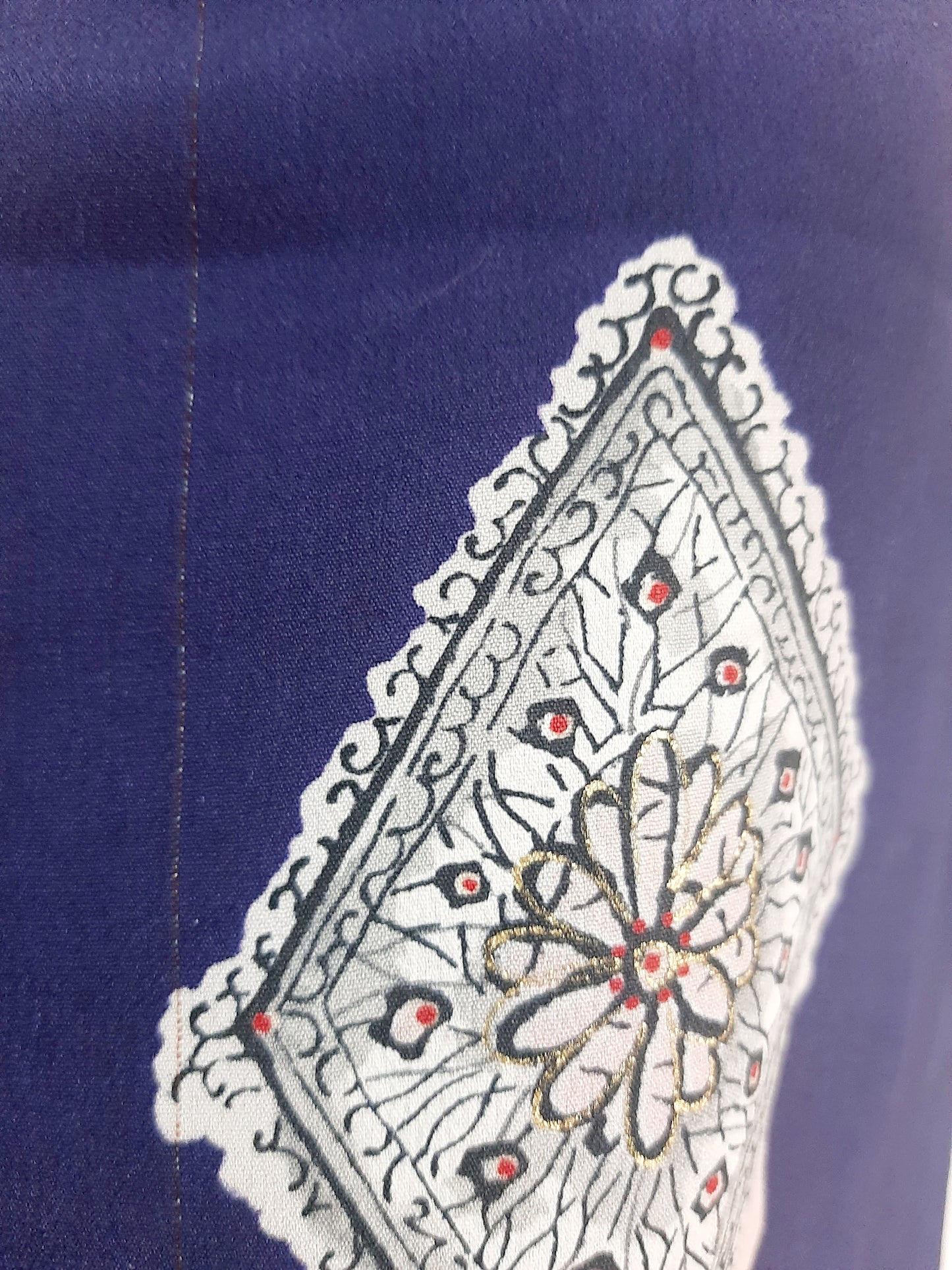 Vintage kimono silk snood