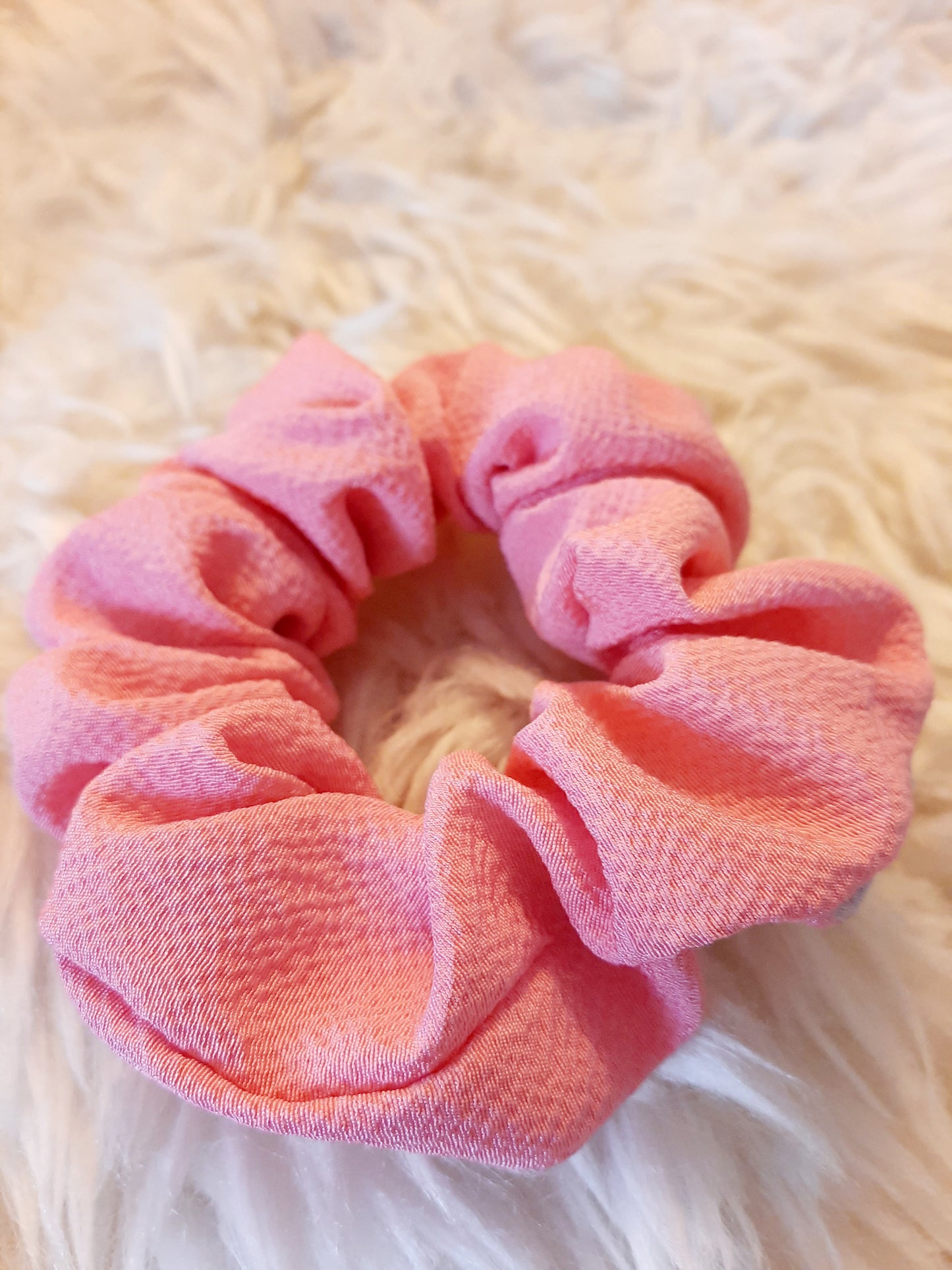 Vintage kimono silk scrunchies