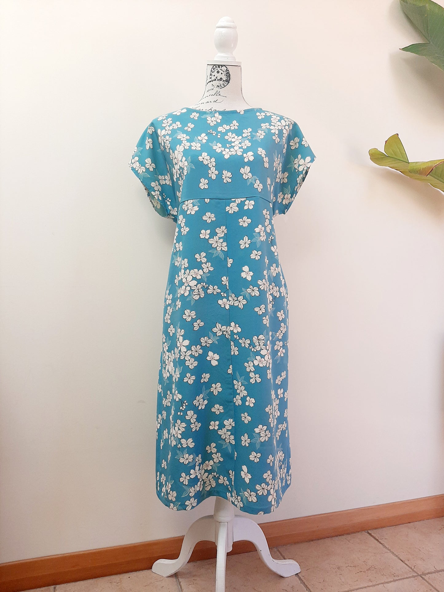 Vintage kimono silk dress