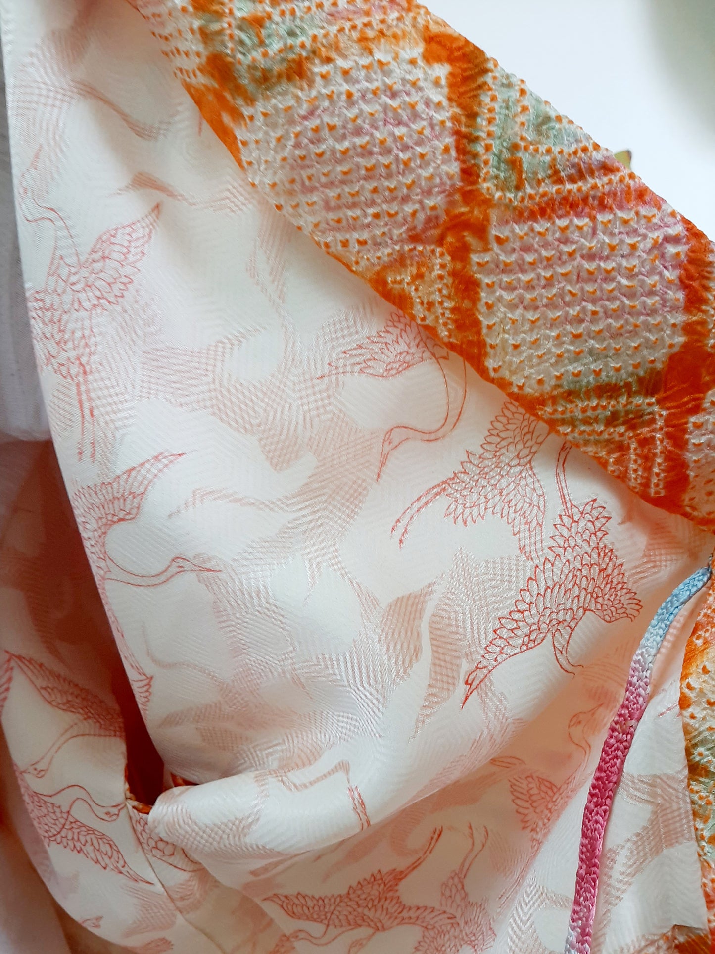 Japanese Vintage Silk Haori, Kimono jacket