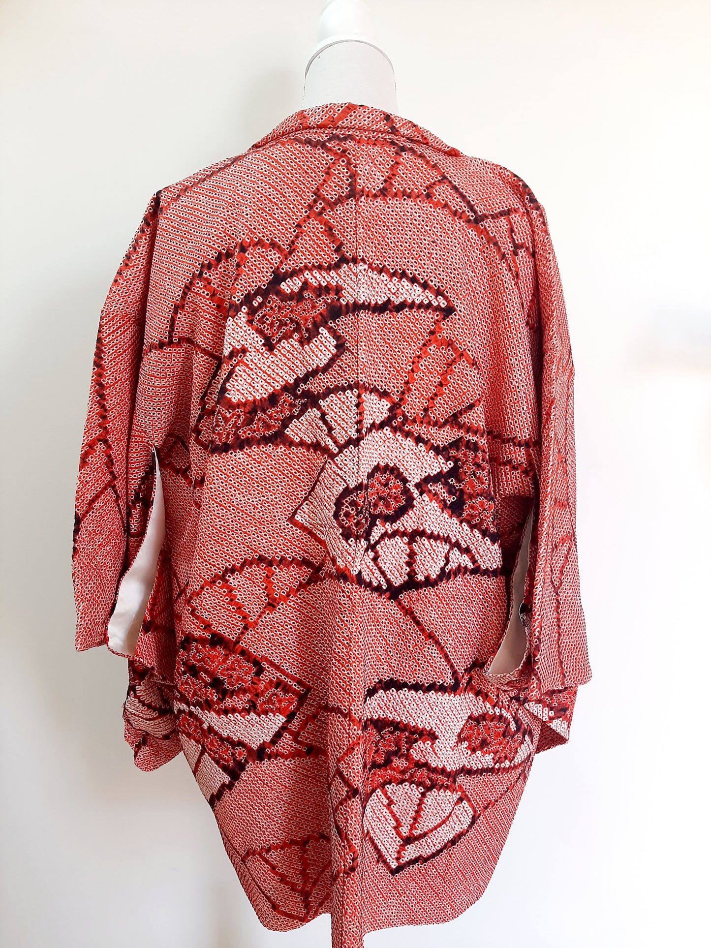 Japanese Vintage Silk Haori, Kimono jacket