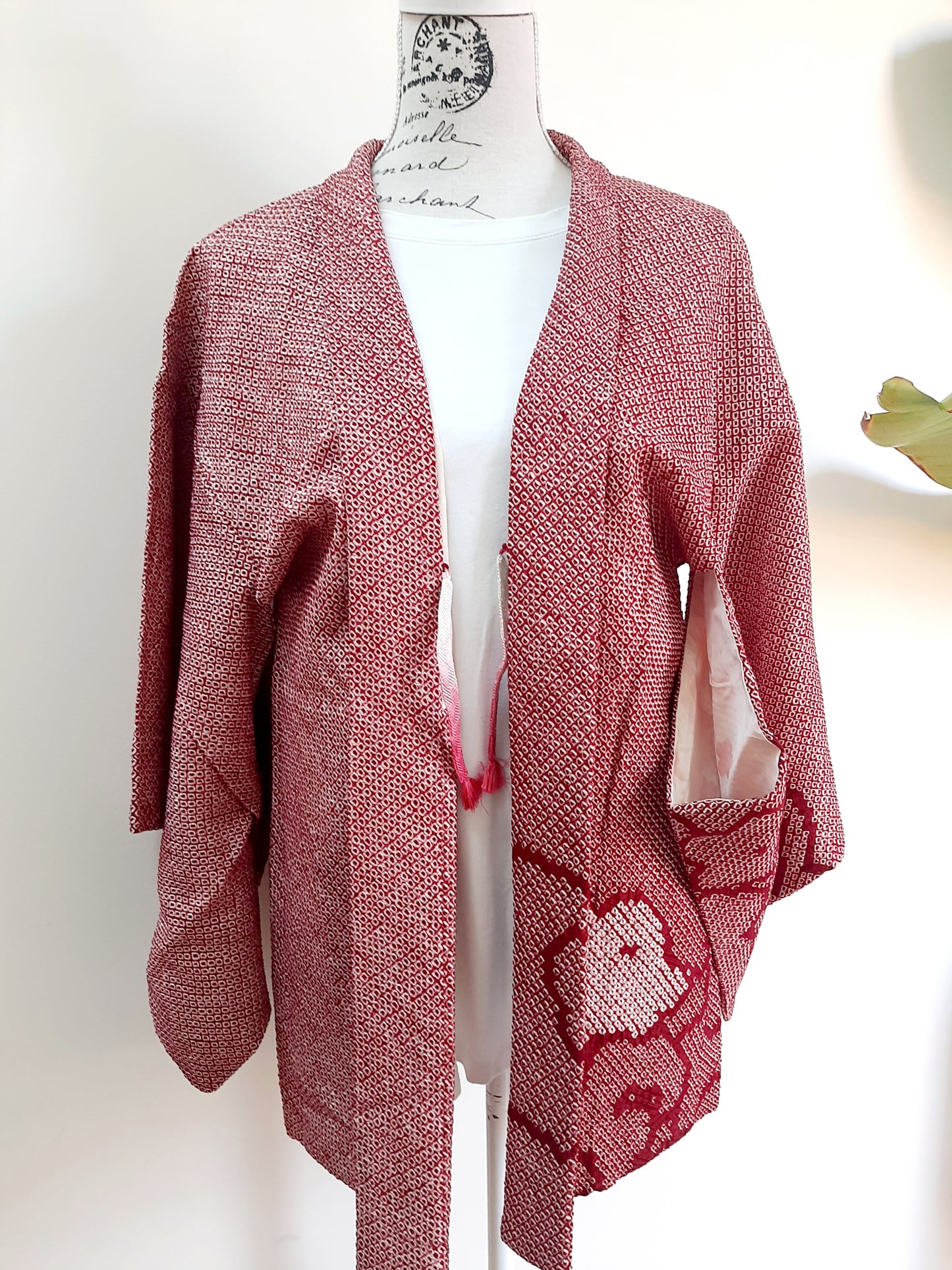 Japanese Vintage Silk Haori, Kimono jacket