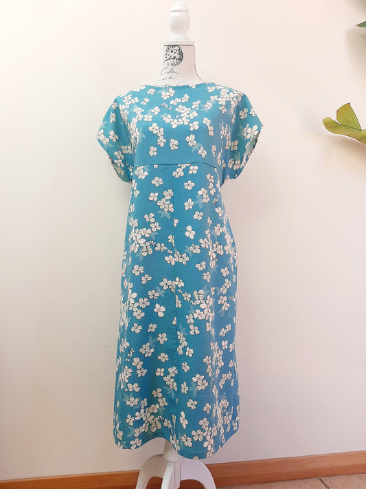 Vintage kimono silk dress