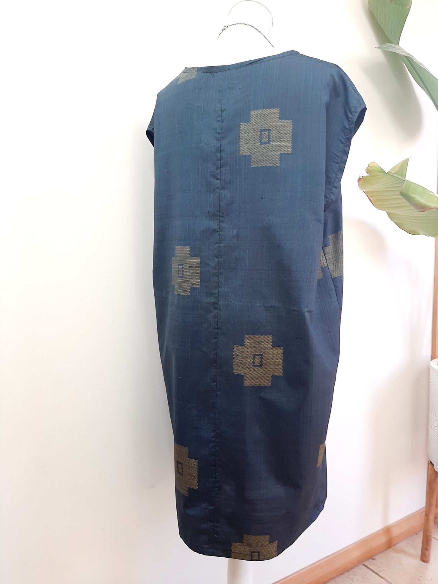 Vintage kimono silk dress