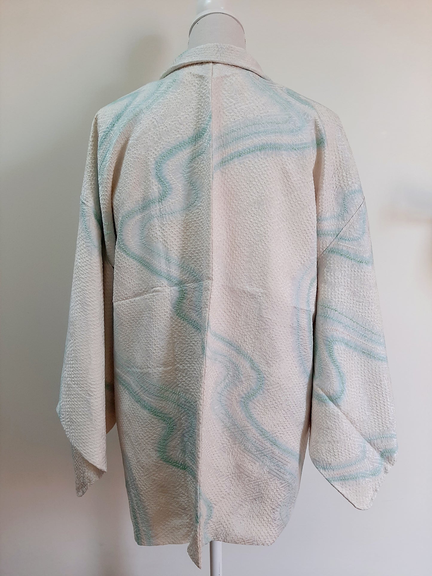 Japanese Vintage Silk Haori, Kimono jacket