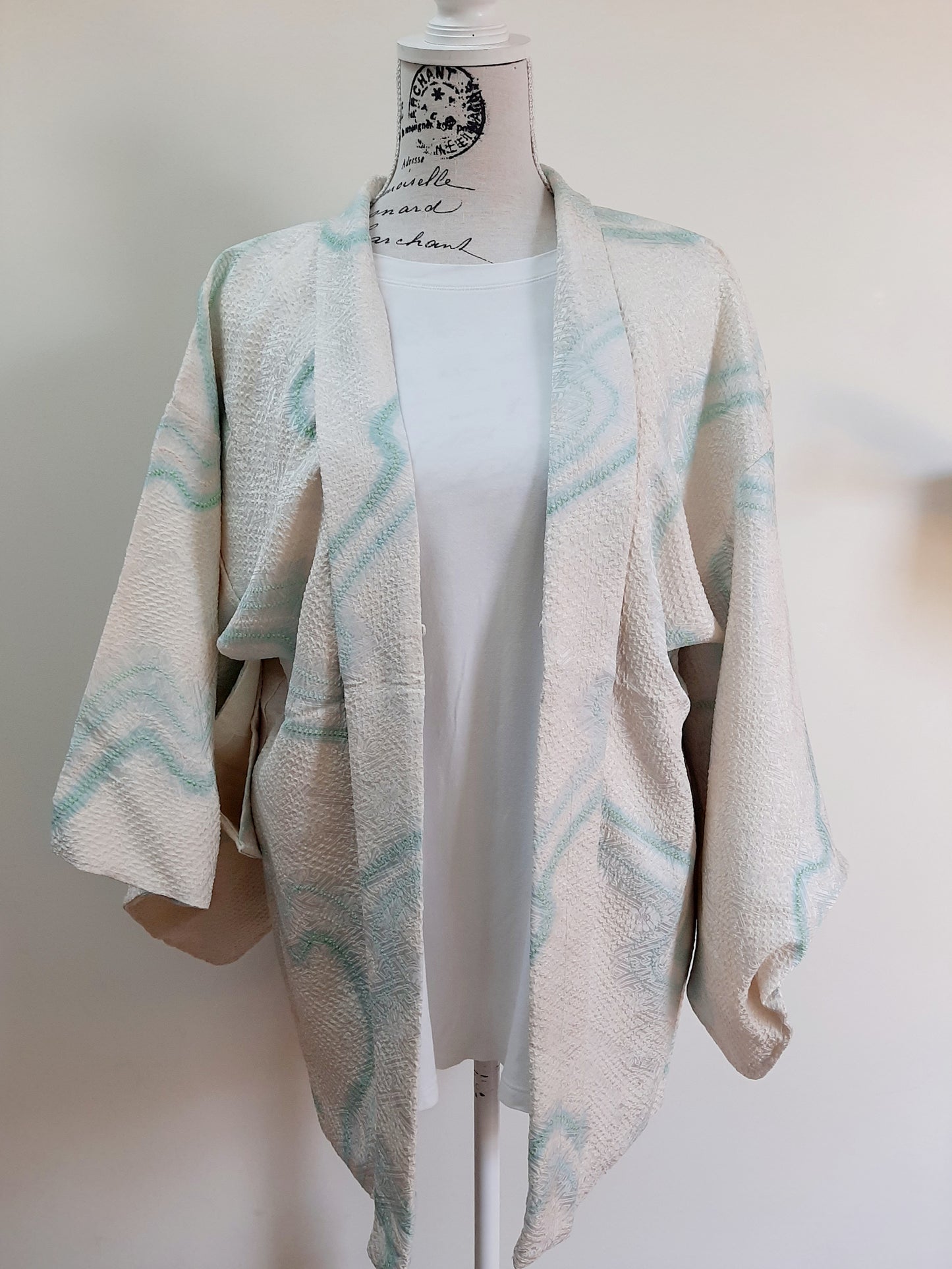 Japanese Vintage Silk Haori, Kimono jacket