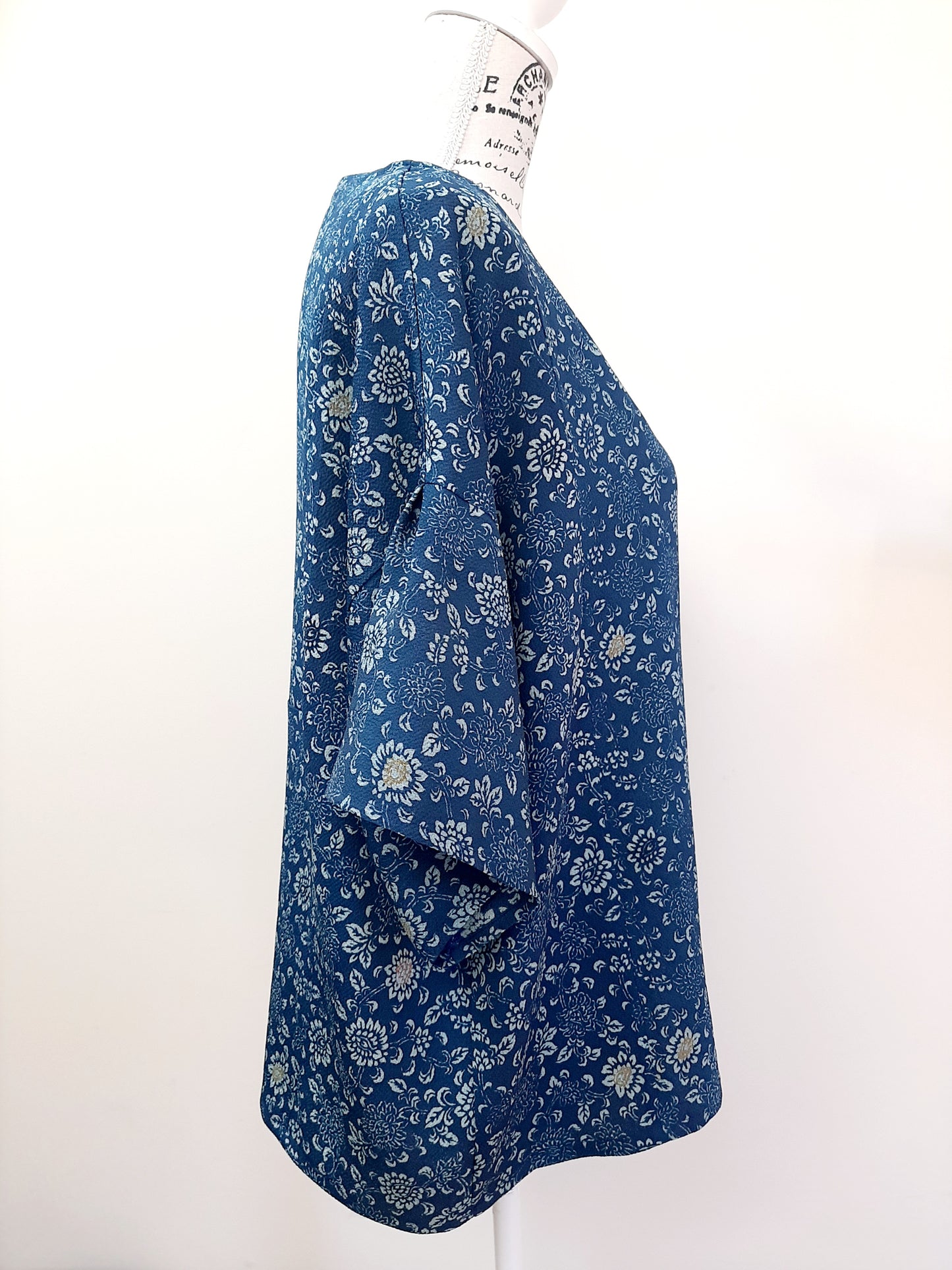 Vintage kimono silk dress