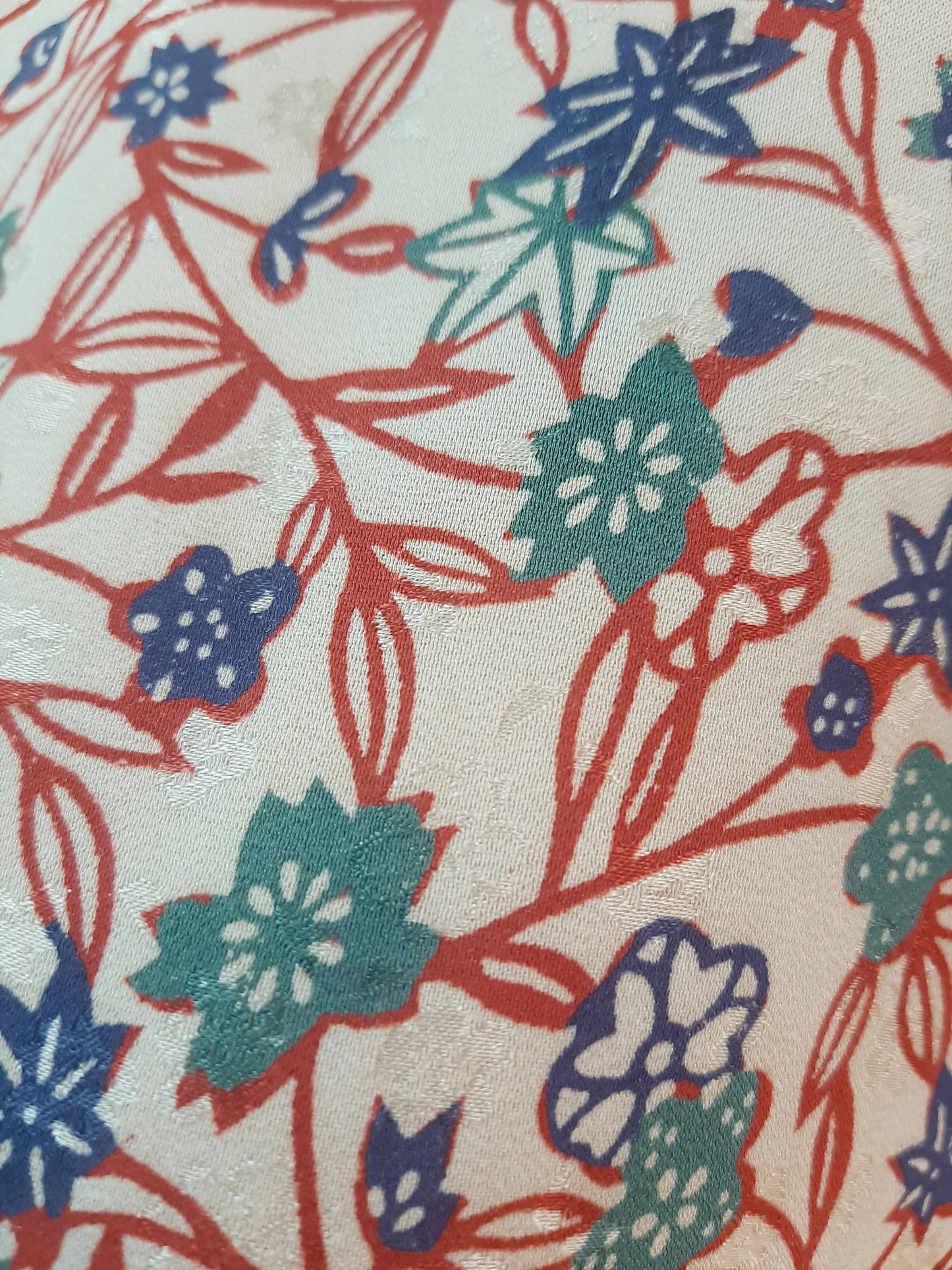 Vintage kimono silk skirt