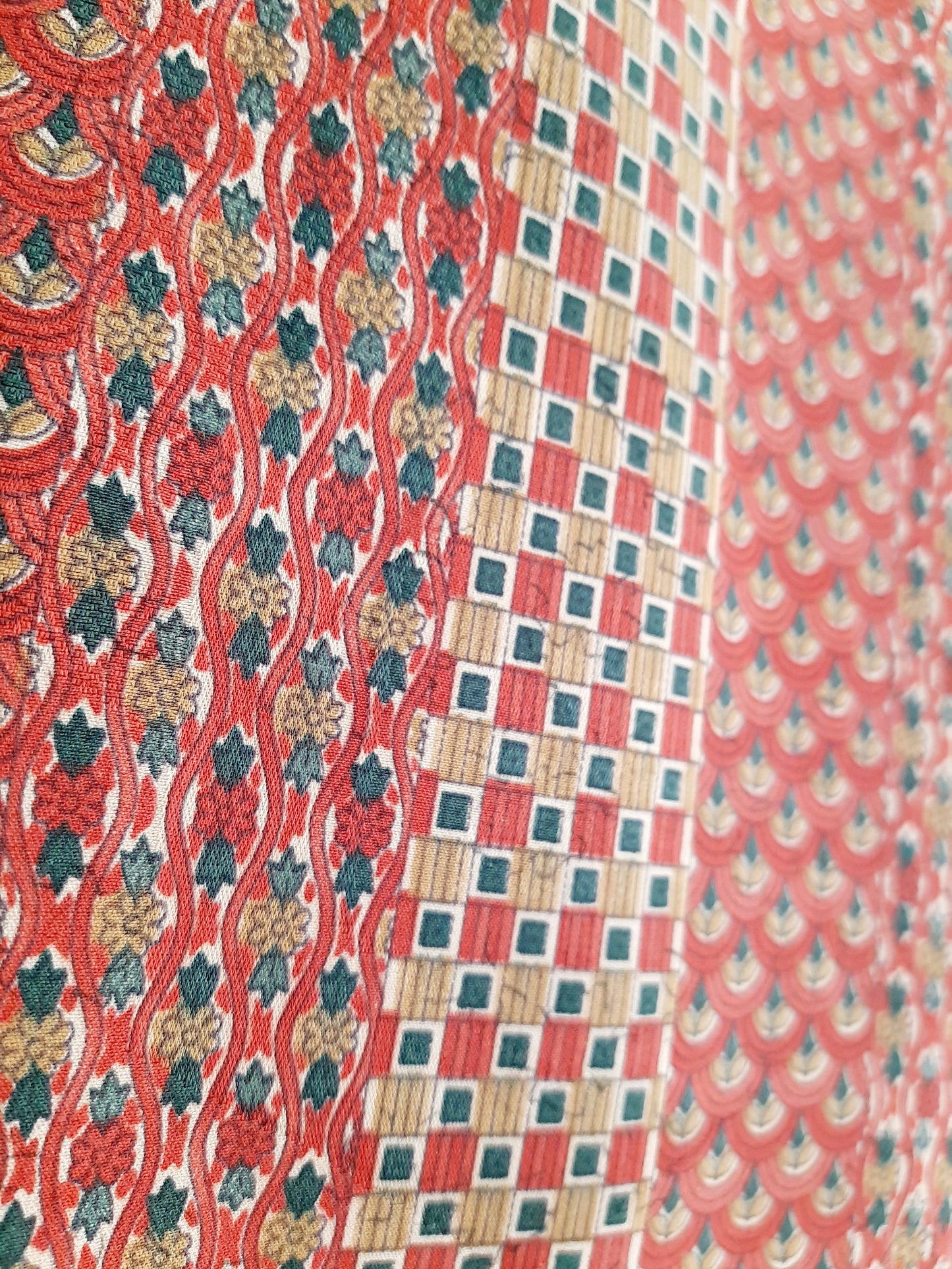 Vintage kimono silk snood