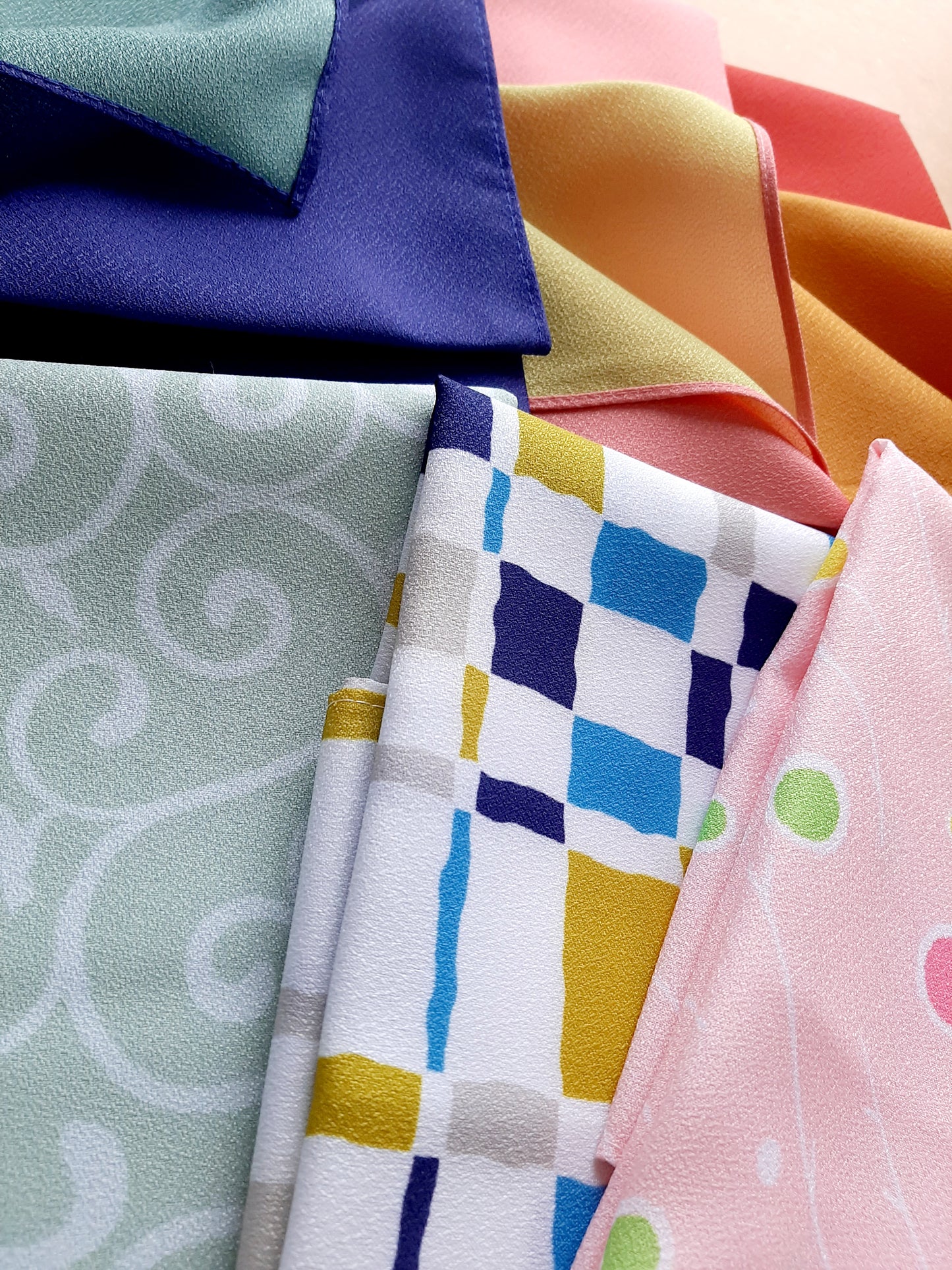 A pair of Furoshiki cloth (C)