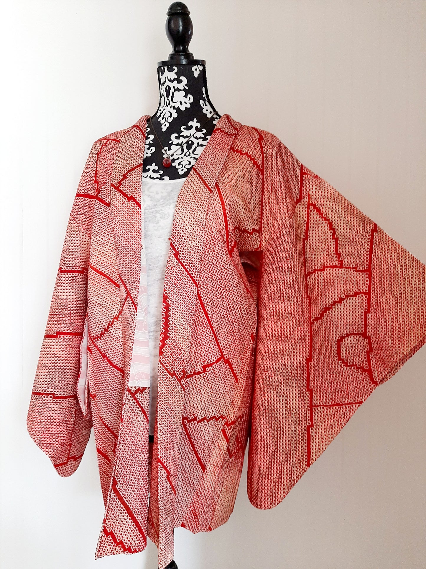 Vintage Silk Haori, Kimono jacket