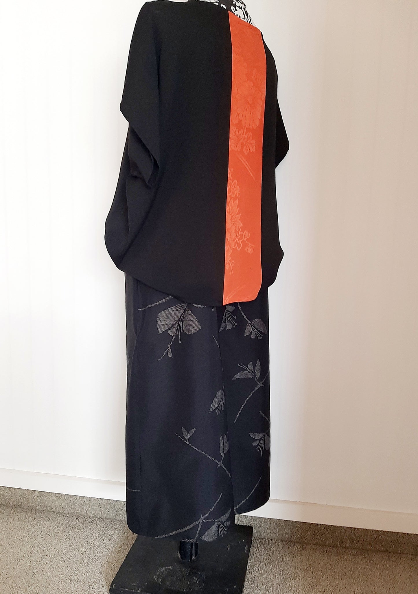 Vintage Kimono 3/4 Length Wide Pants