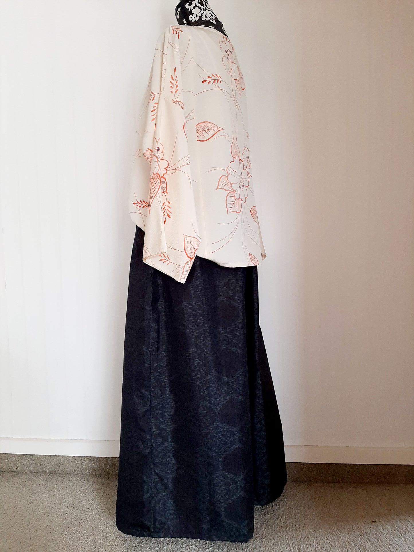 Vintage Kimono Wide Leg Pants
