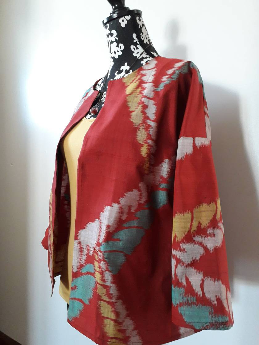 Vintage Kimono Silk Jacket