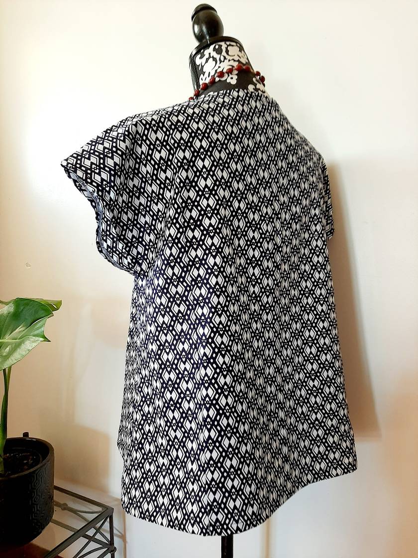Vintage Kimono cotton top